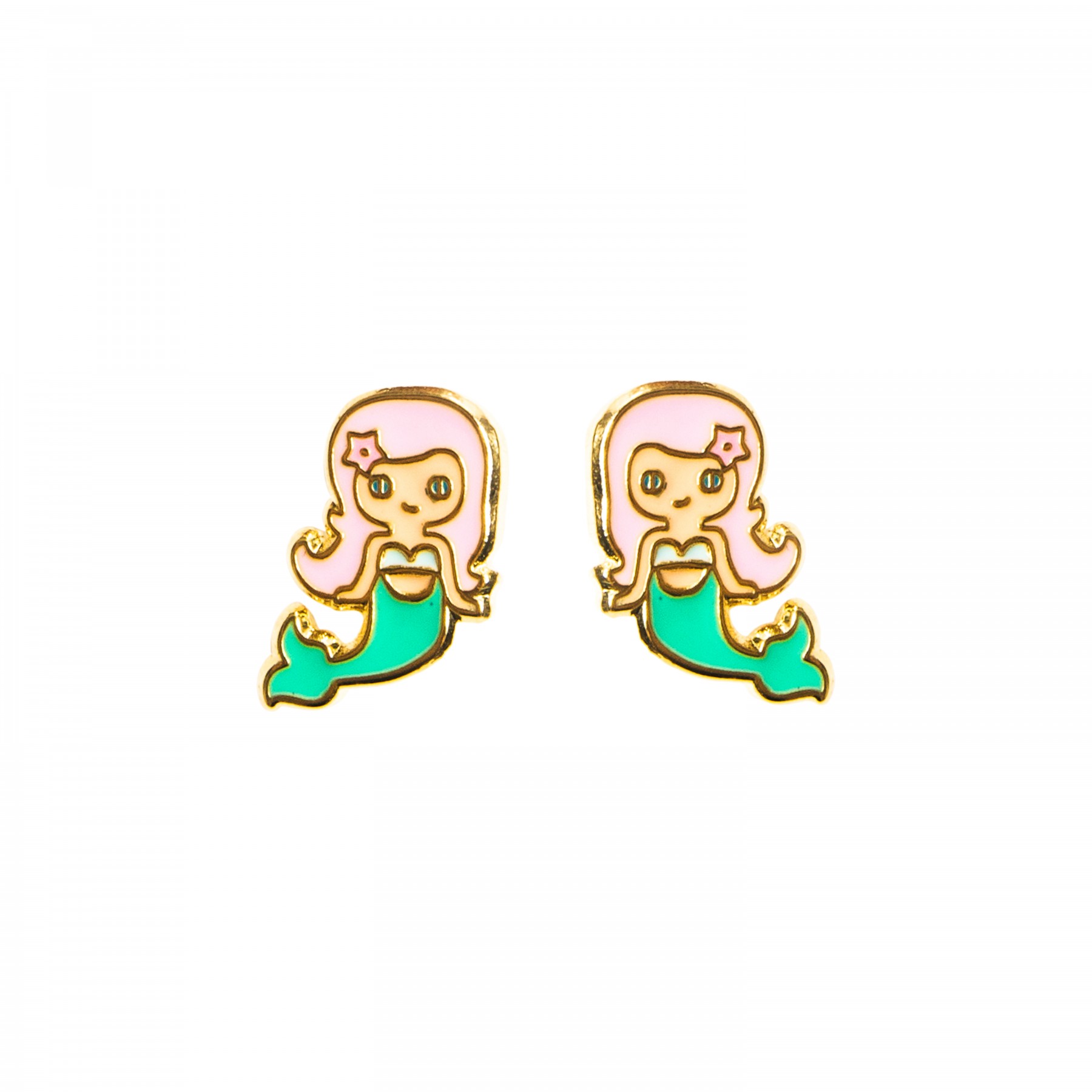 Mermaid earrings
