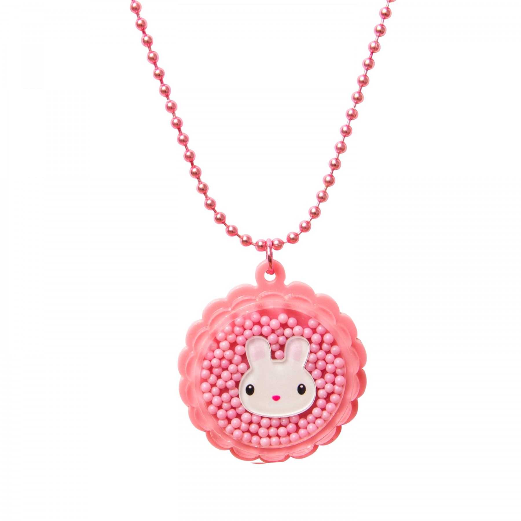 Bunny acrylic necklace