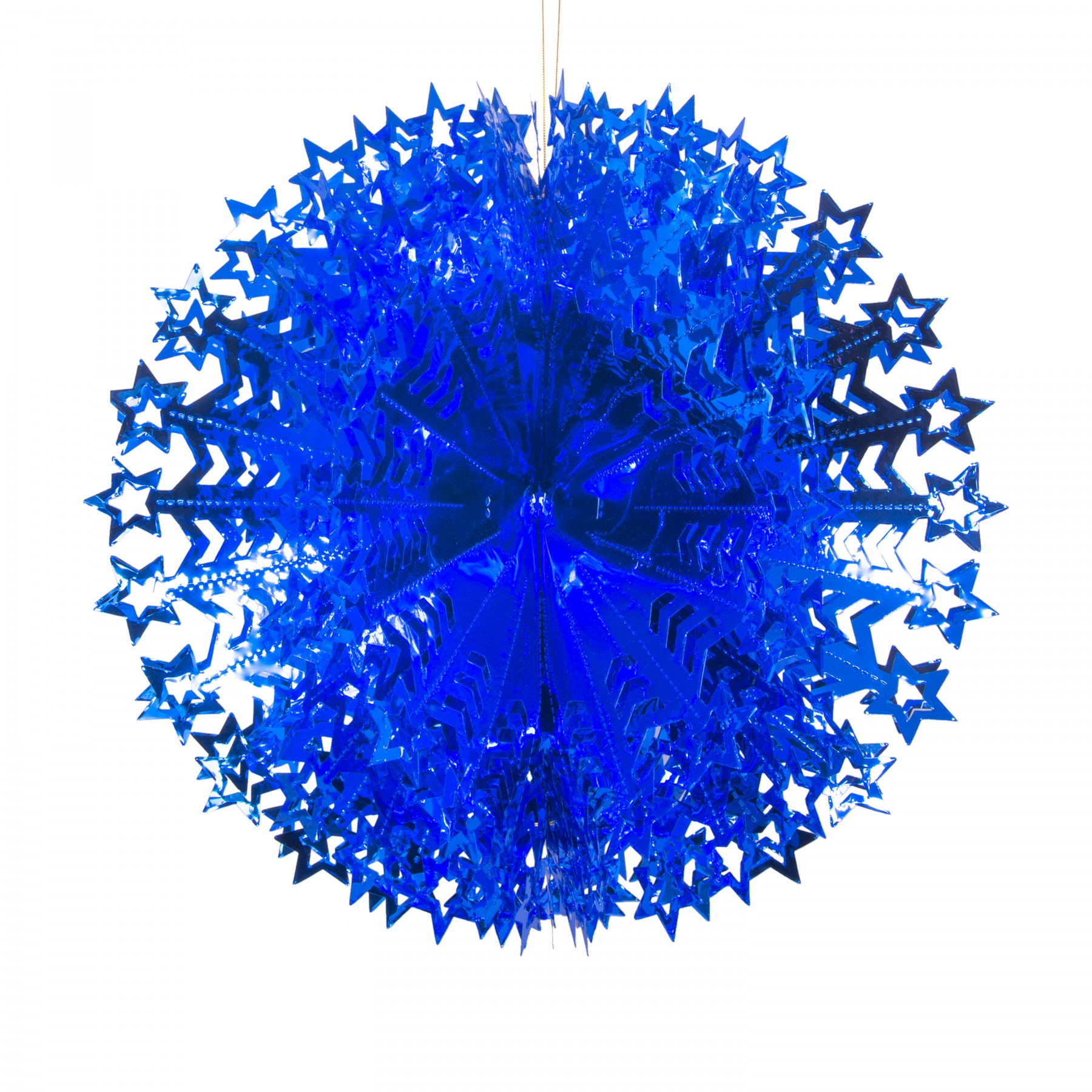 Starry ball decoration - blue