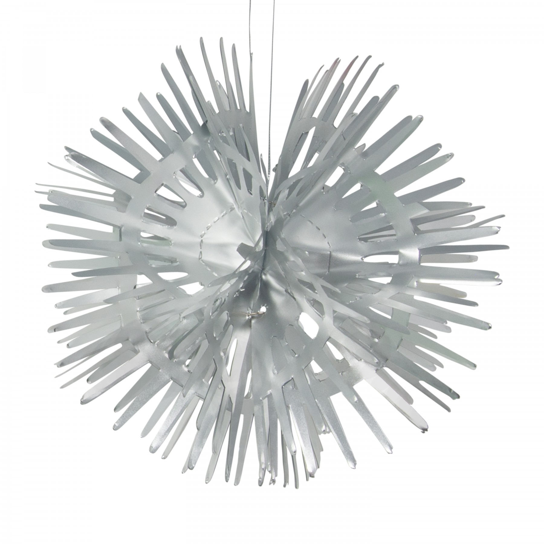 small spikey ball- silver