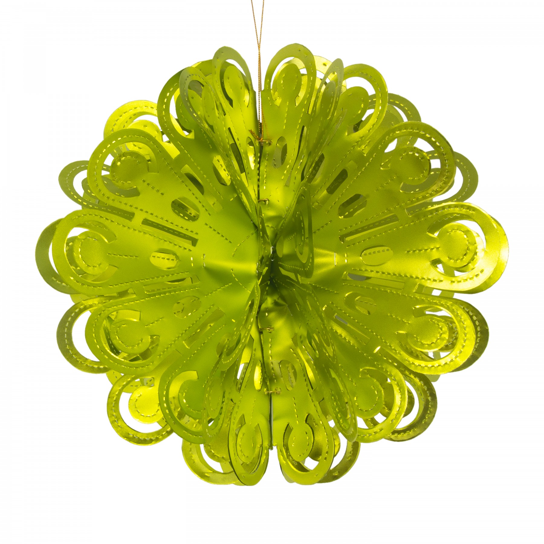 Medium ball decoration - lime