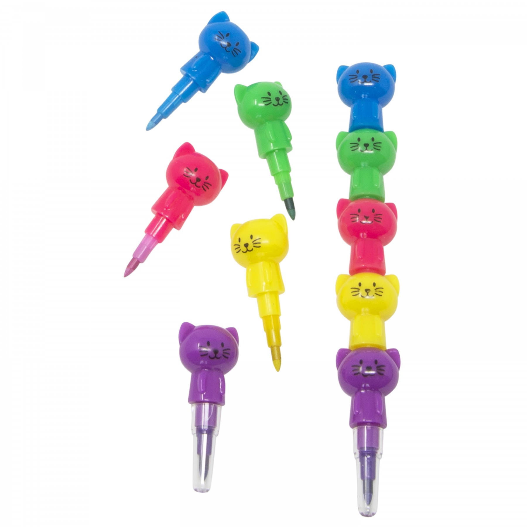 Cat crayon