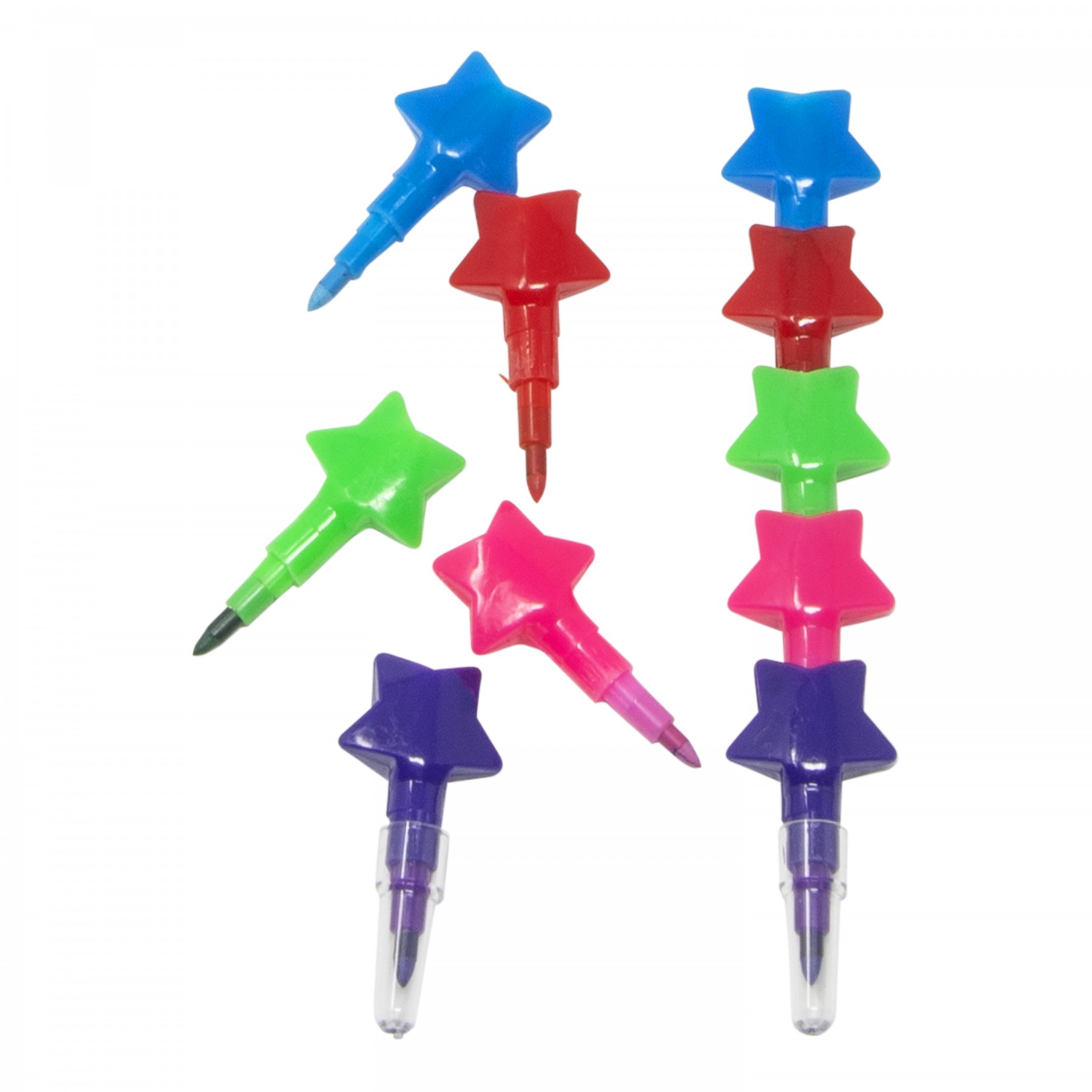 Stars crayon