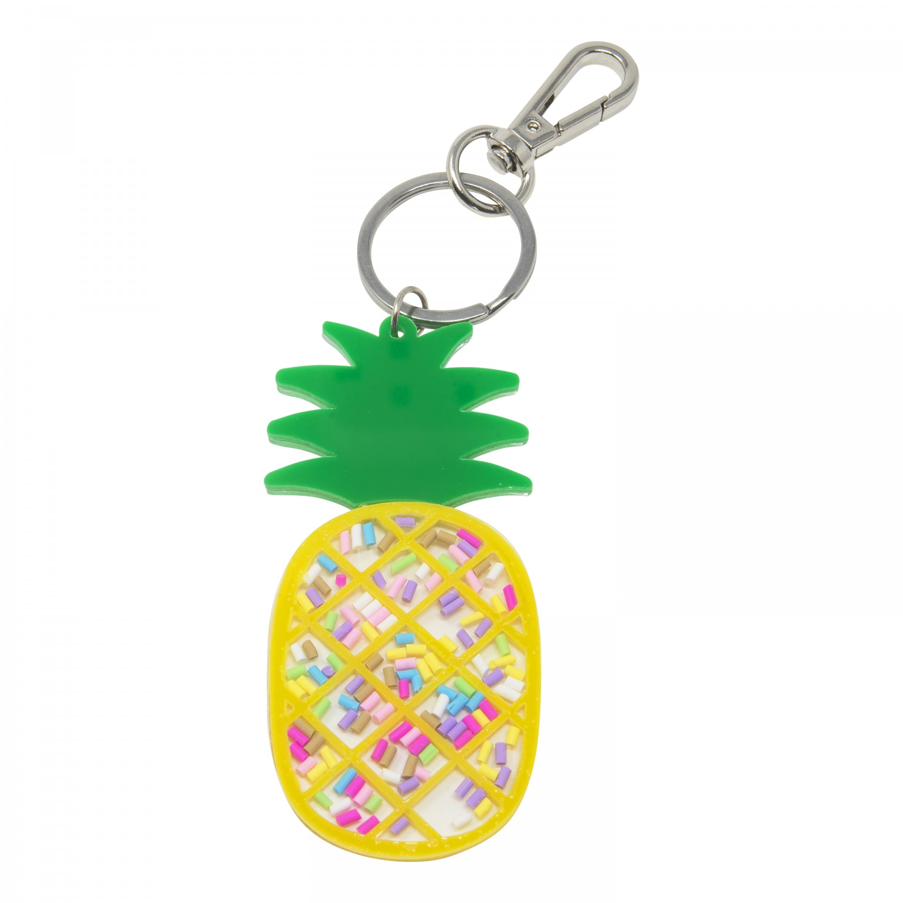 Pineapple keyring/ bag charm