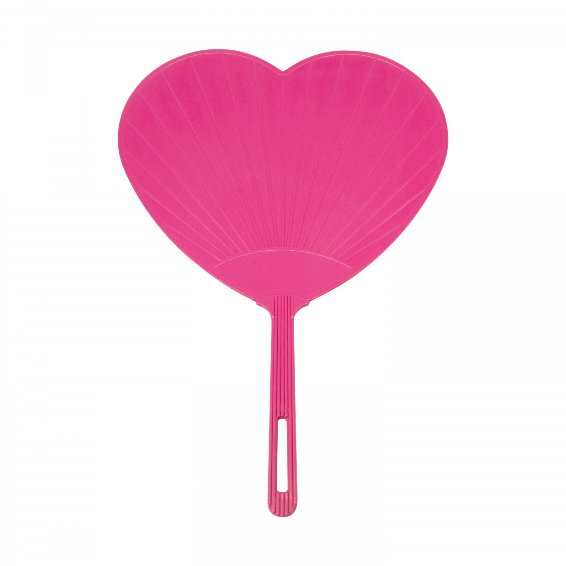 Heart shaped fan- pink