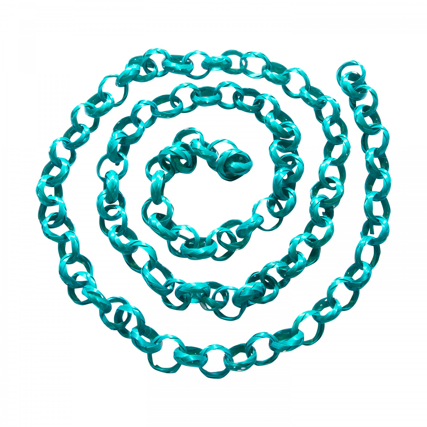 bamboo garland- blue