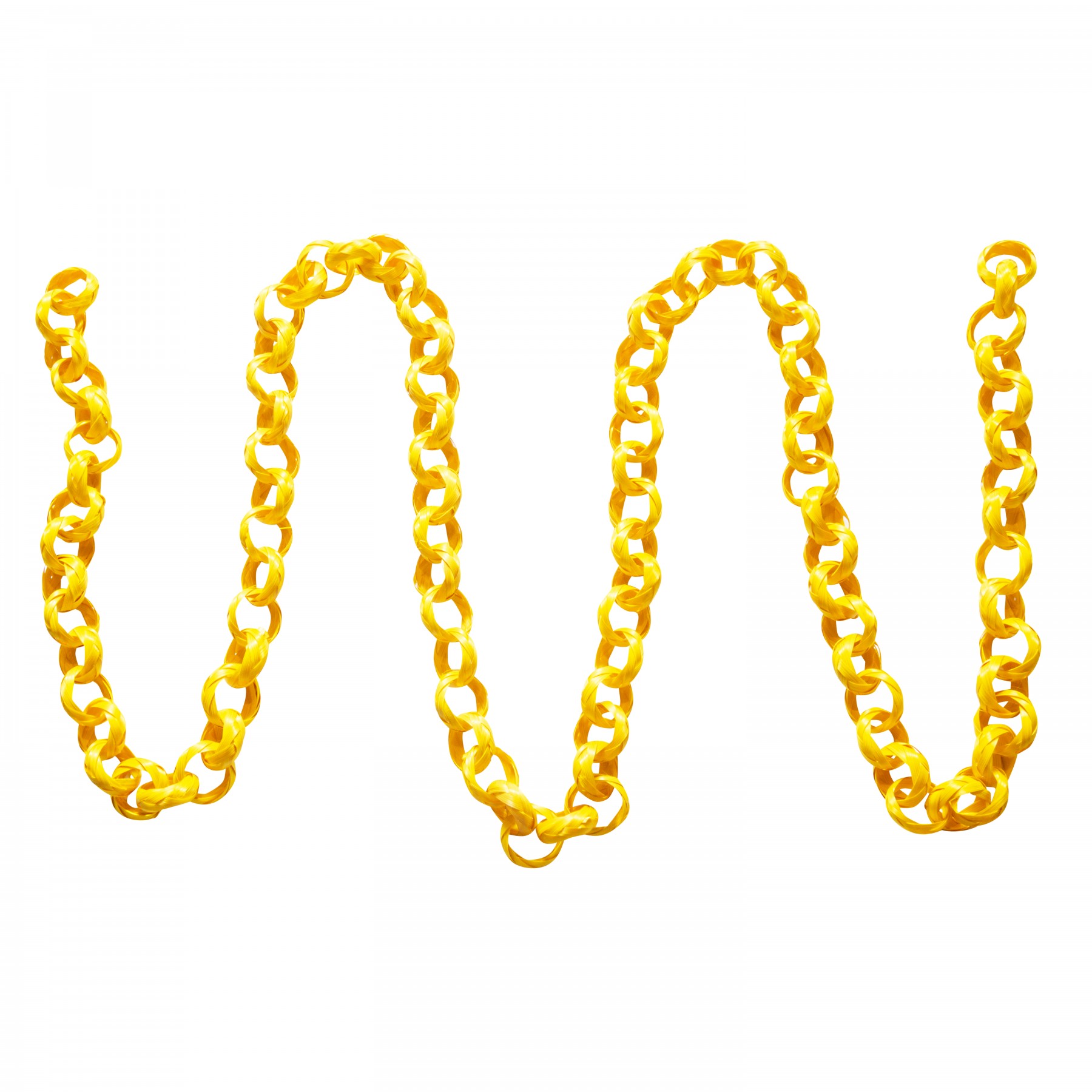 bamboo garland- yellow
