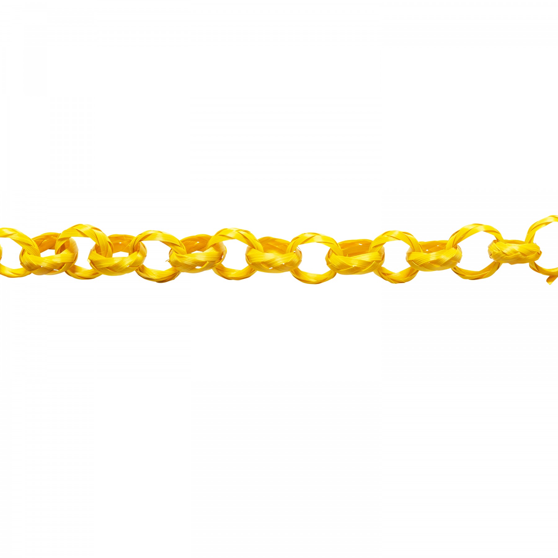 bamboo garland- yellow