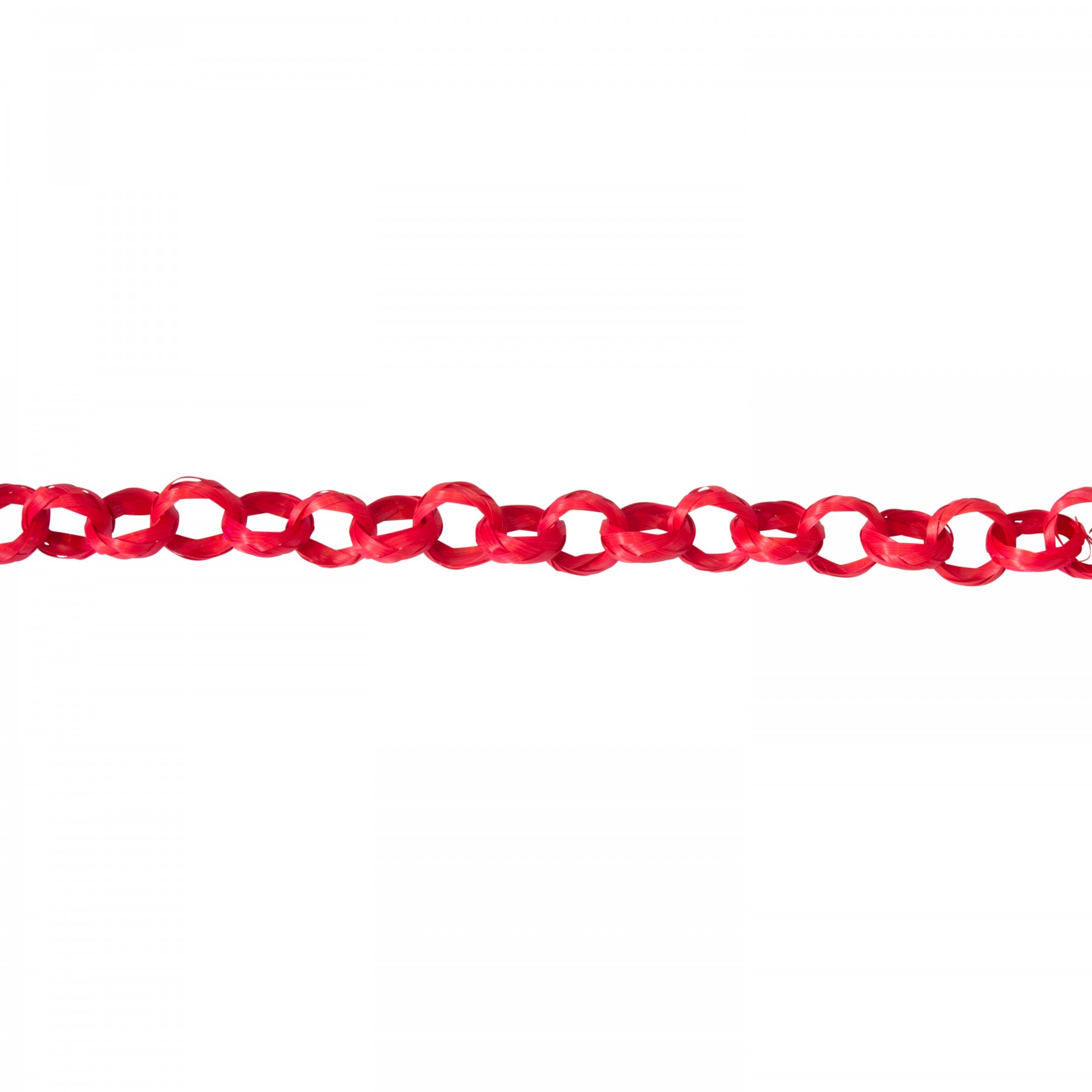 bamboo garland- red