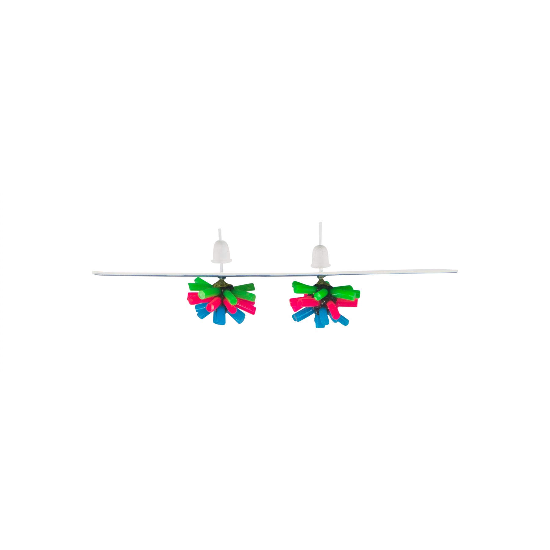 silicone earrings- colourway c