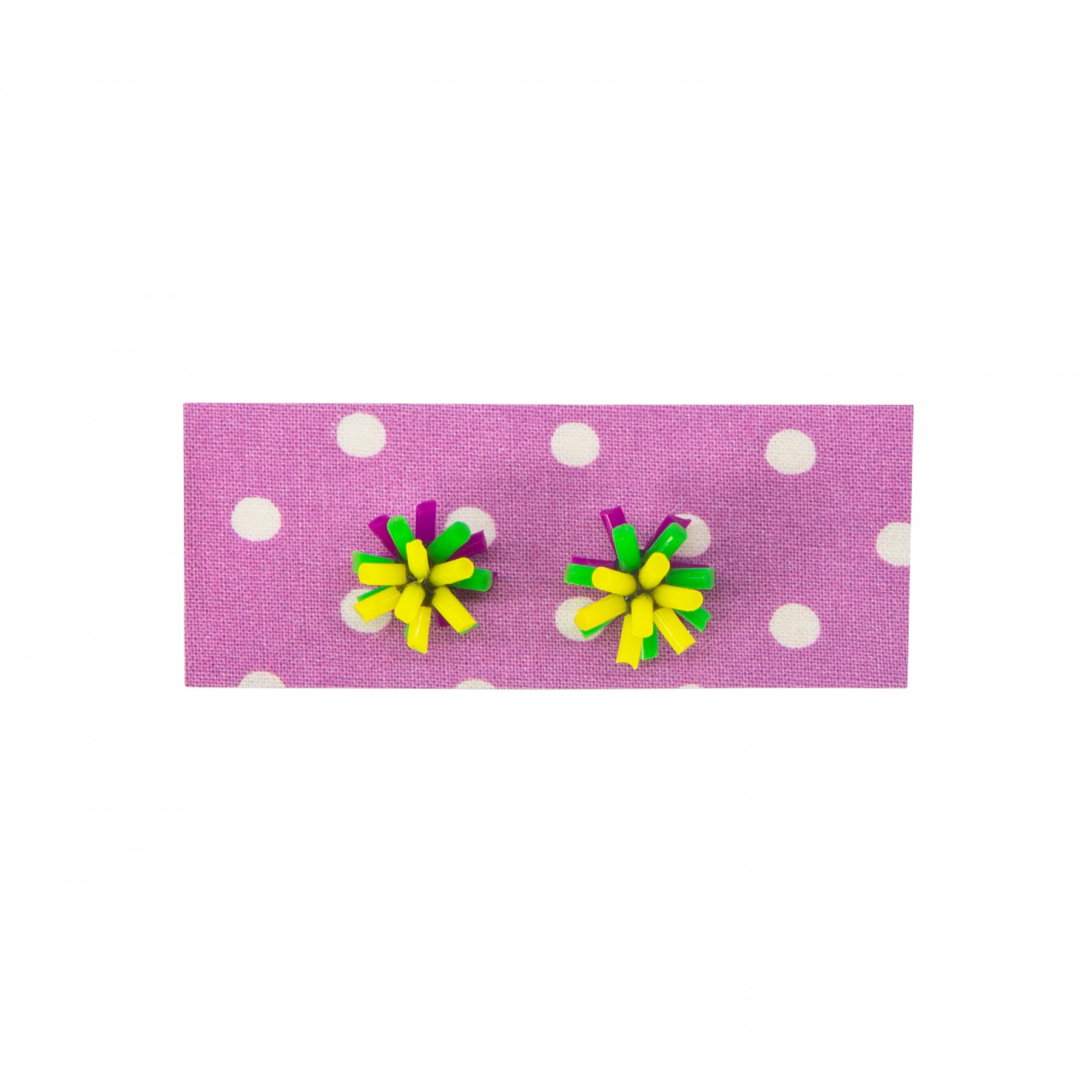 silicone earrings- colourway d