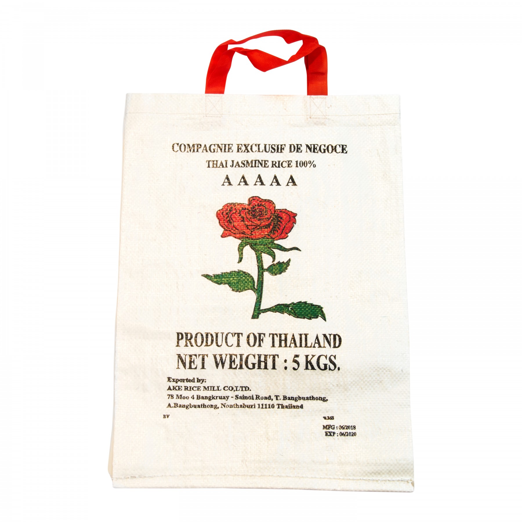 rice bag - red rose
