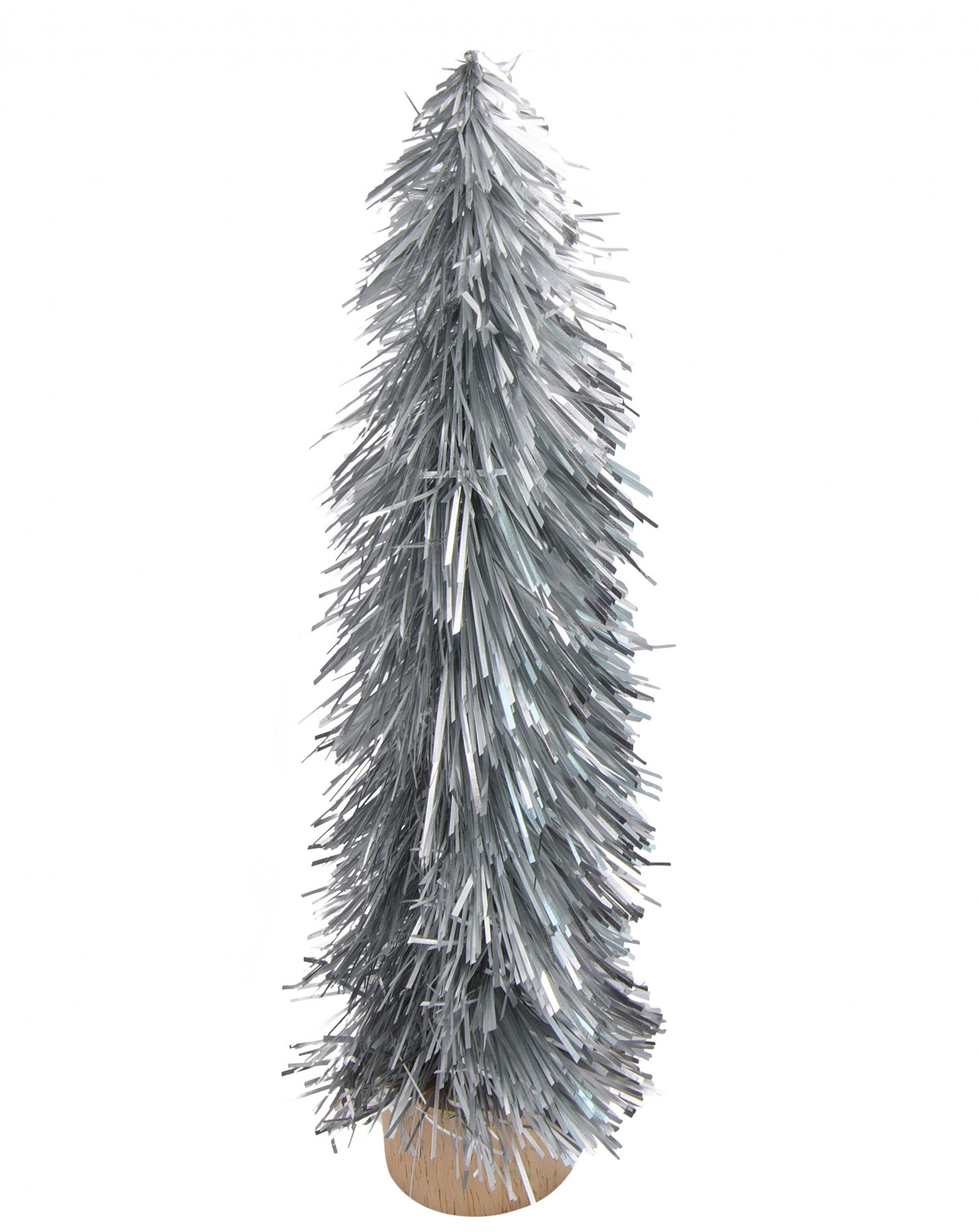 christmas tree large - silver