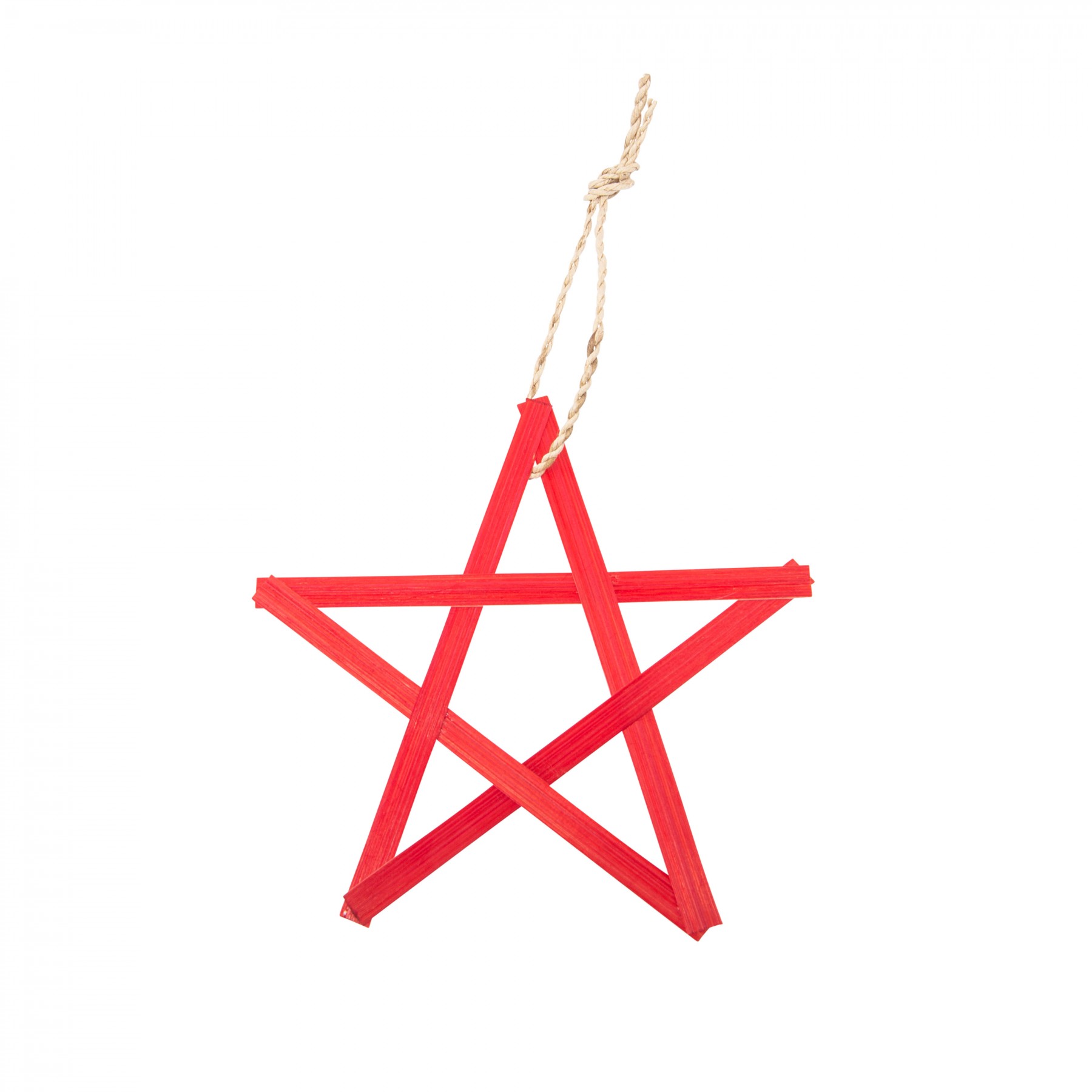 Bamboo star decoration