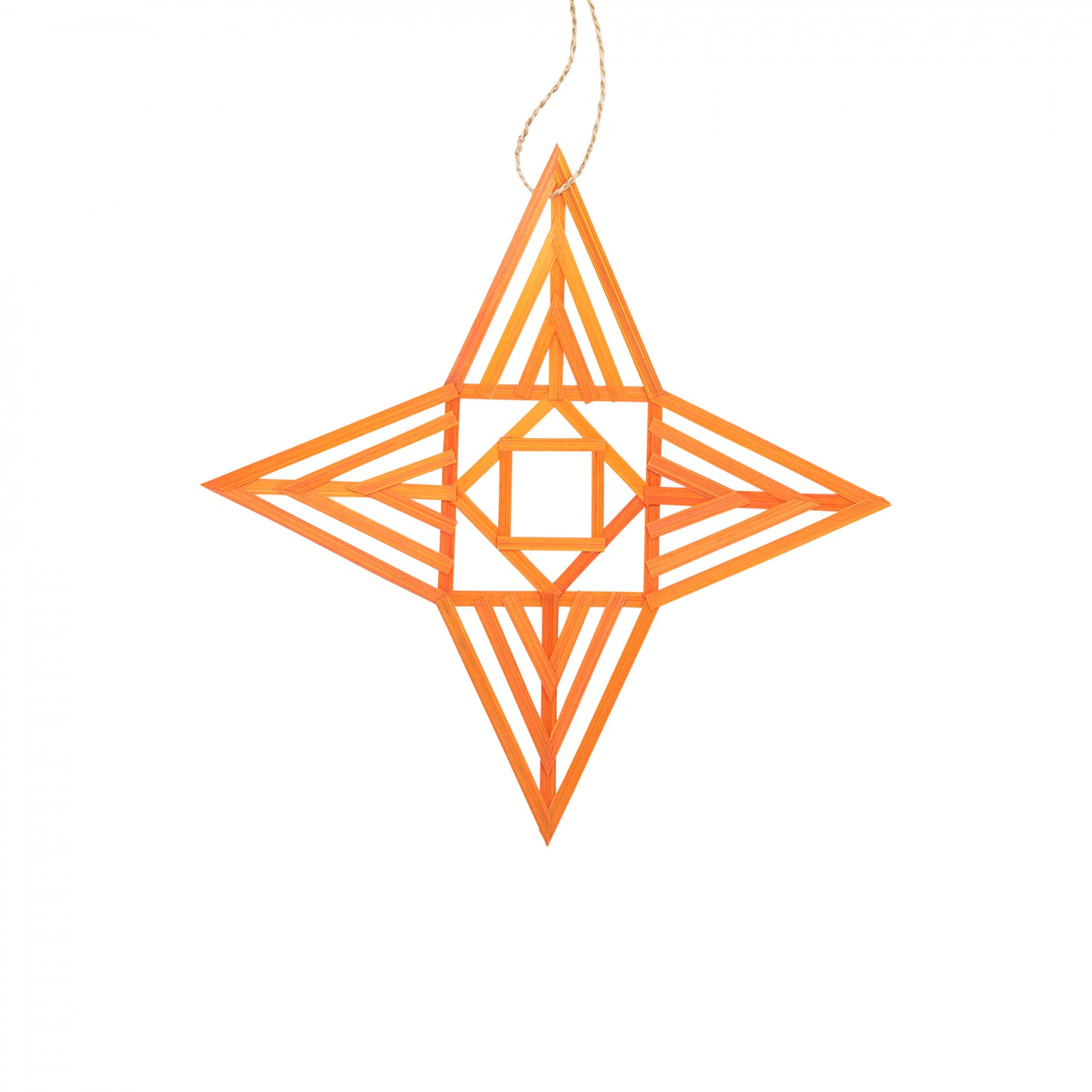 Diamond star small bamboo decoration