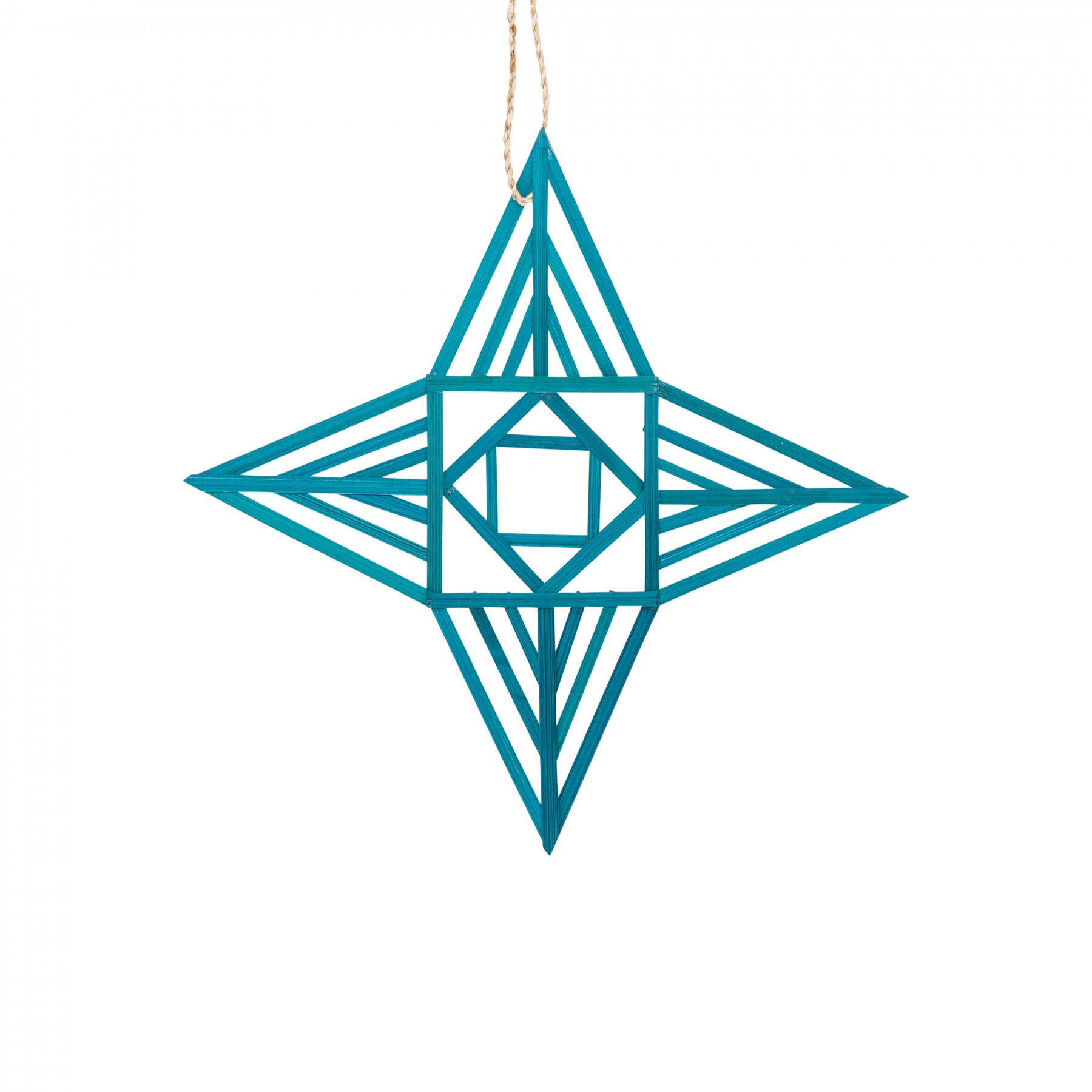 Diamond star small bamboo decoration