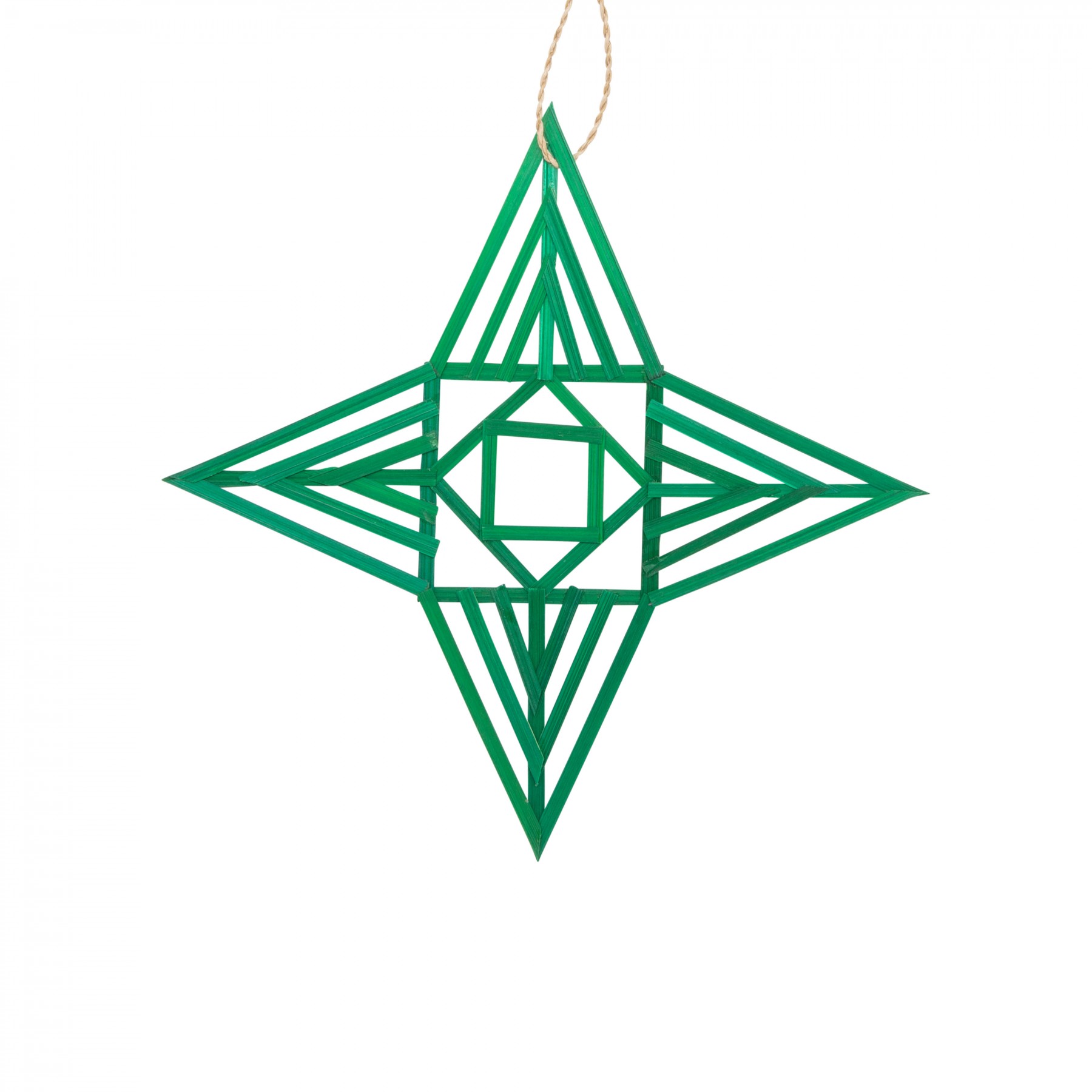 Diamond star small bamboo decoration