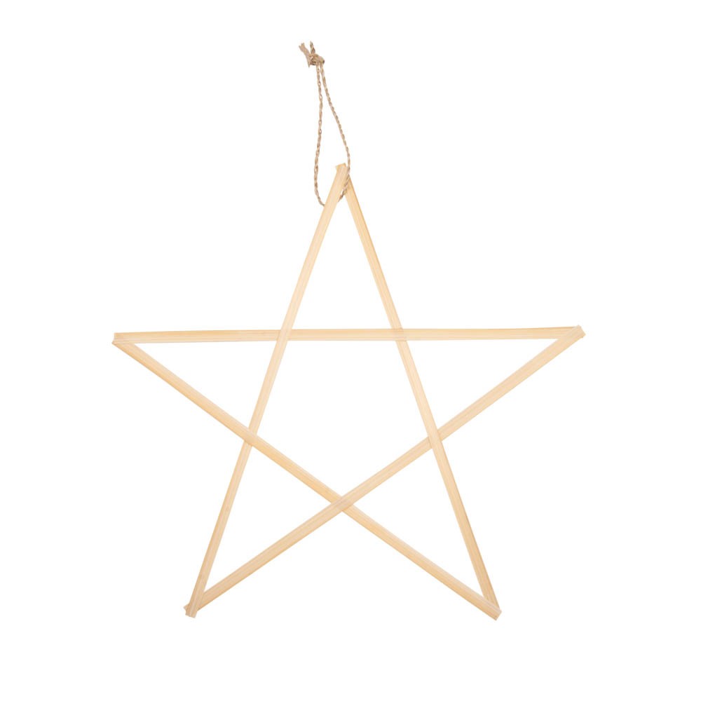 Medium star decoration
