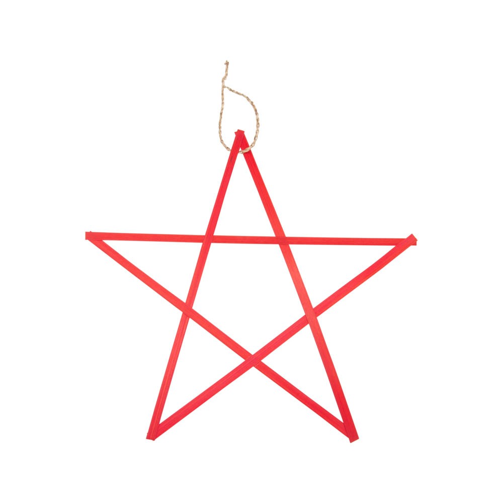 Medium star decoration