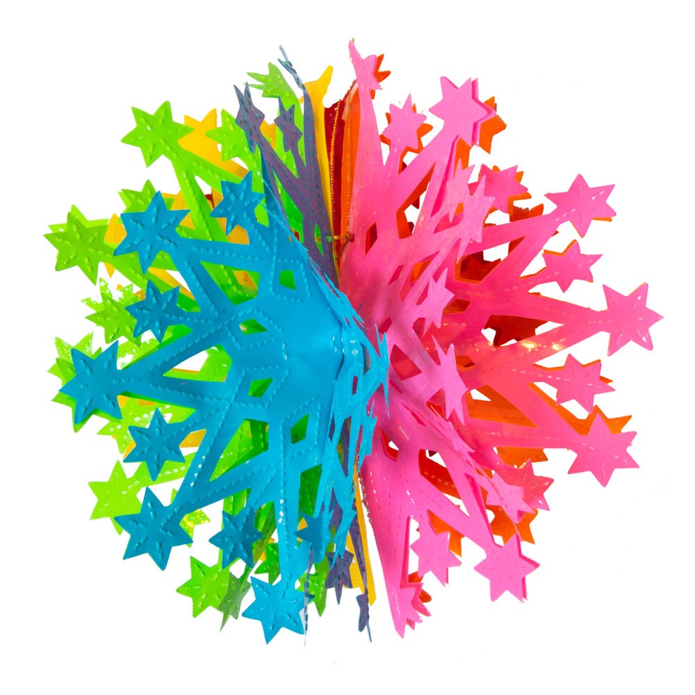 Starry pompom decoration