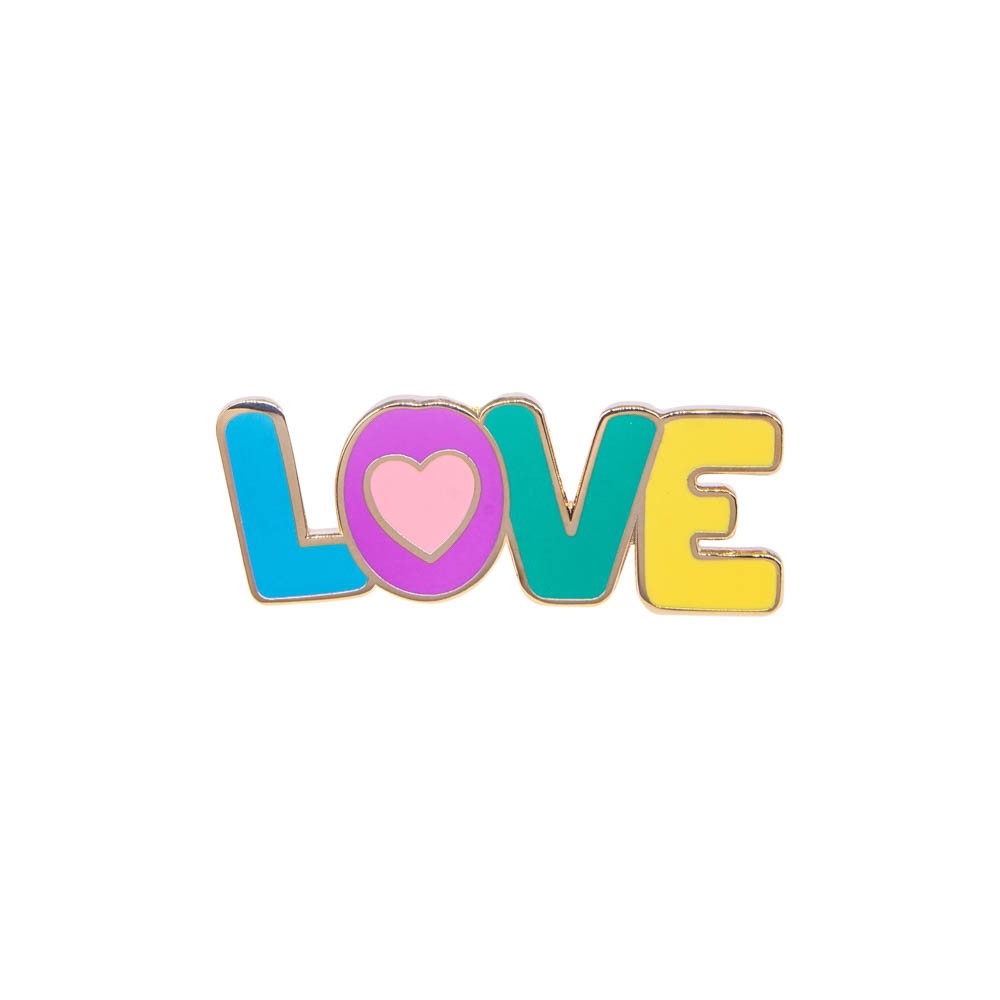 Love enamel pin