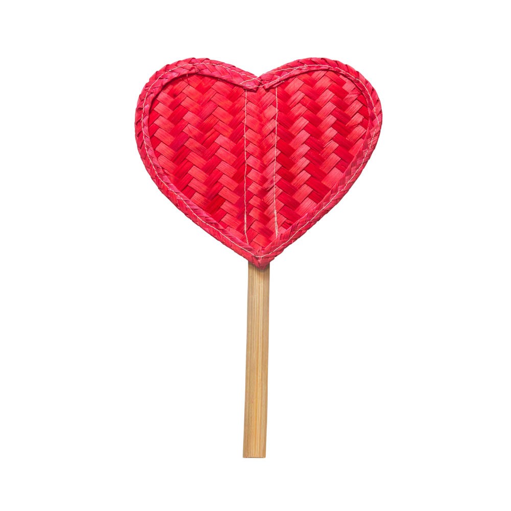 bamboo heart fan