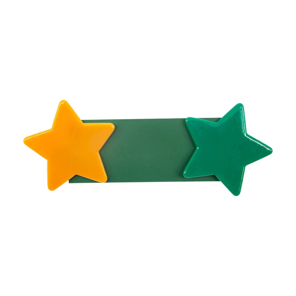 Duo of stars hair clips