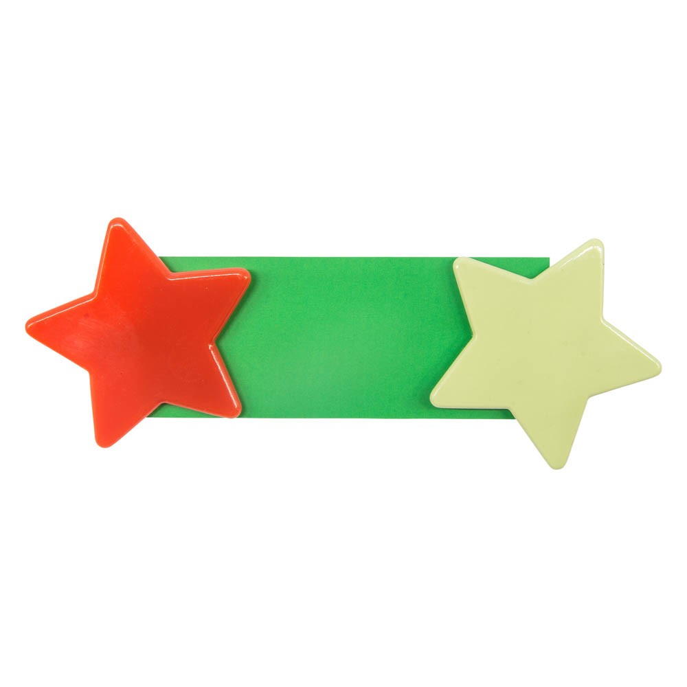 duo of stars hair clips