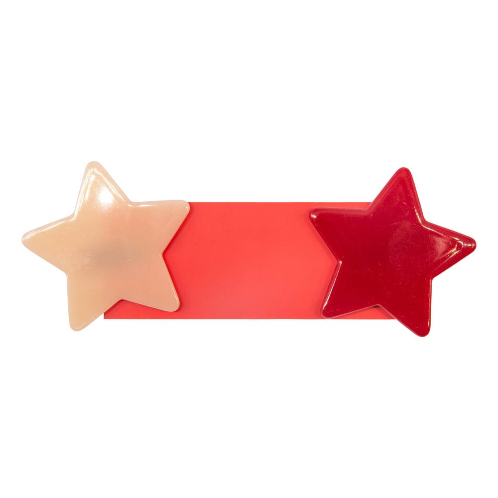 duo of stars hair clips