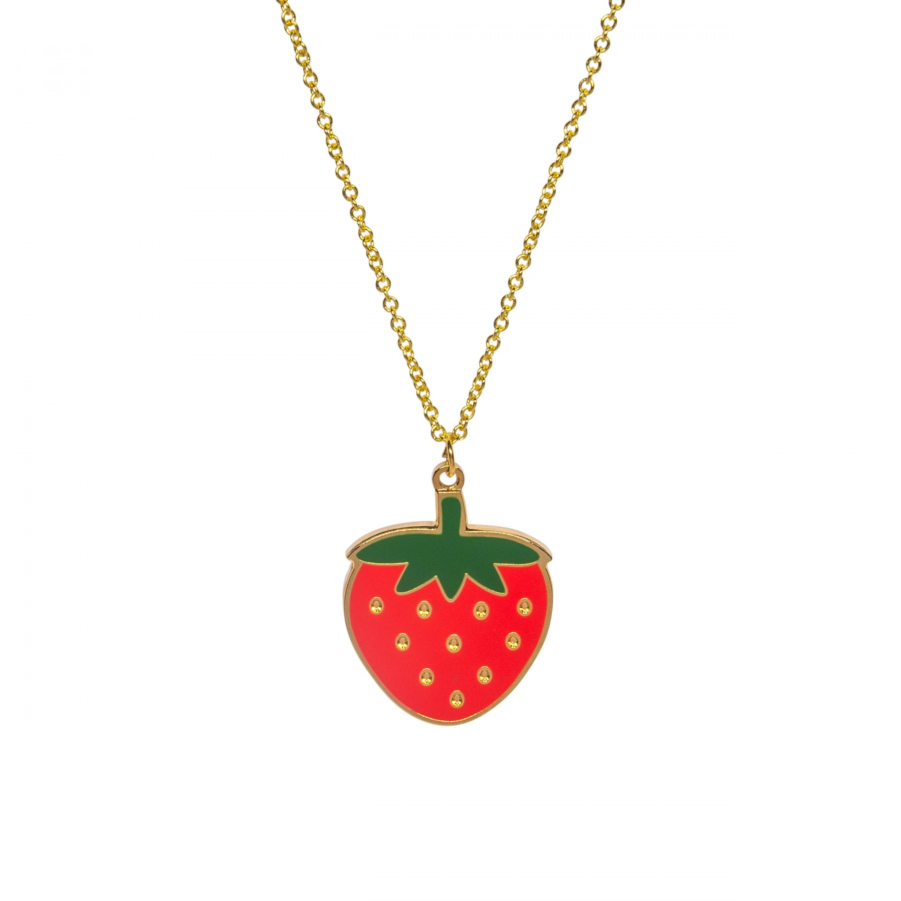 Strawberry necklace