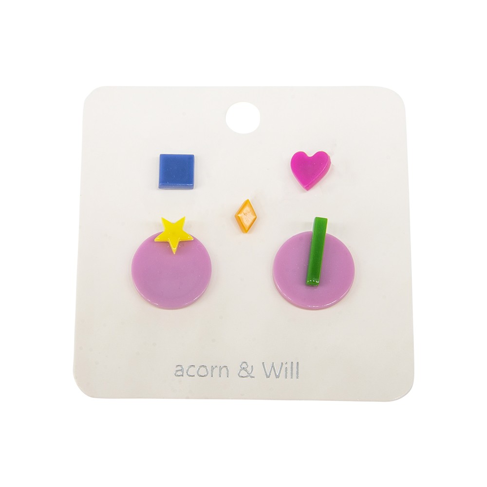 'shapes' earrings