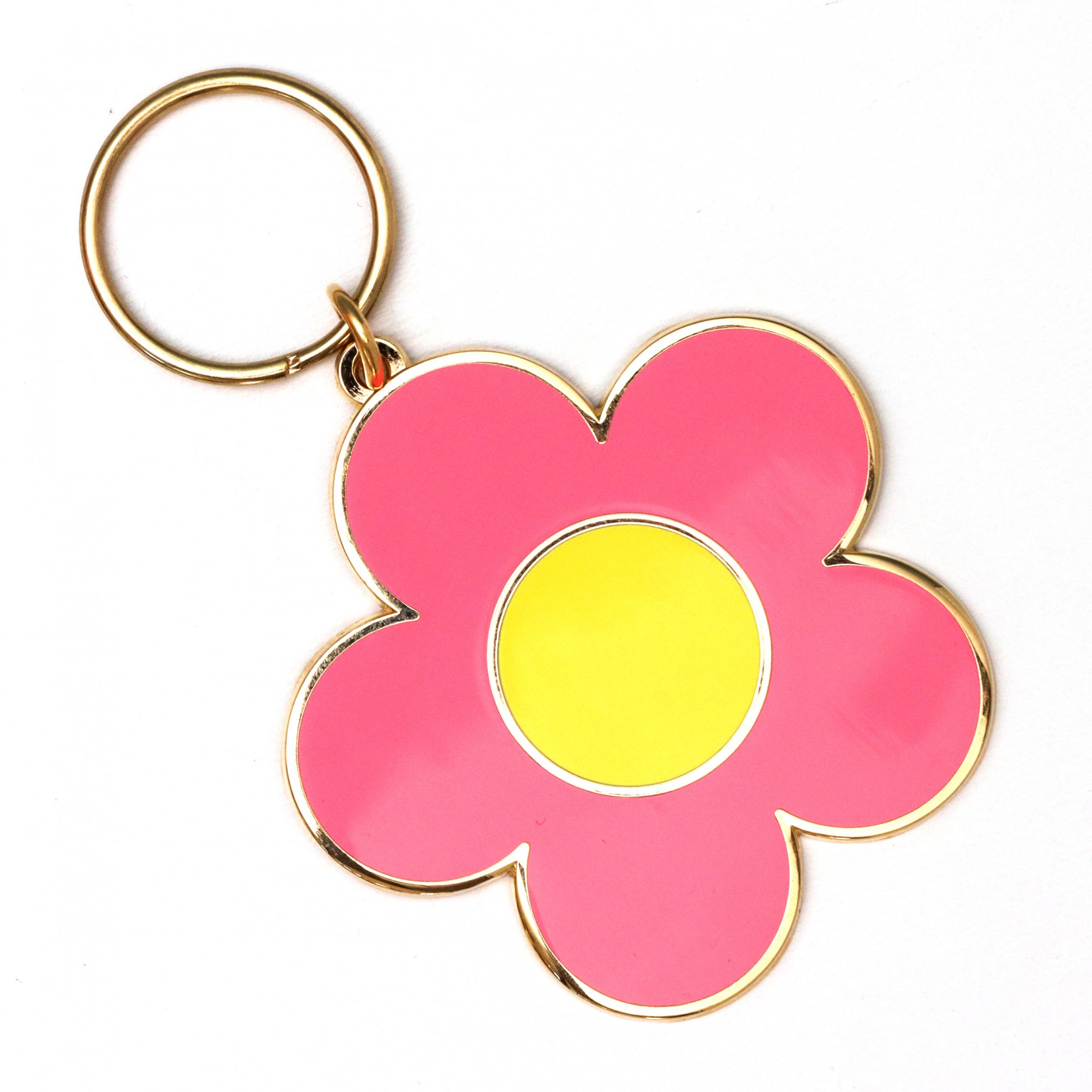 Flower key ring