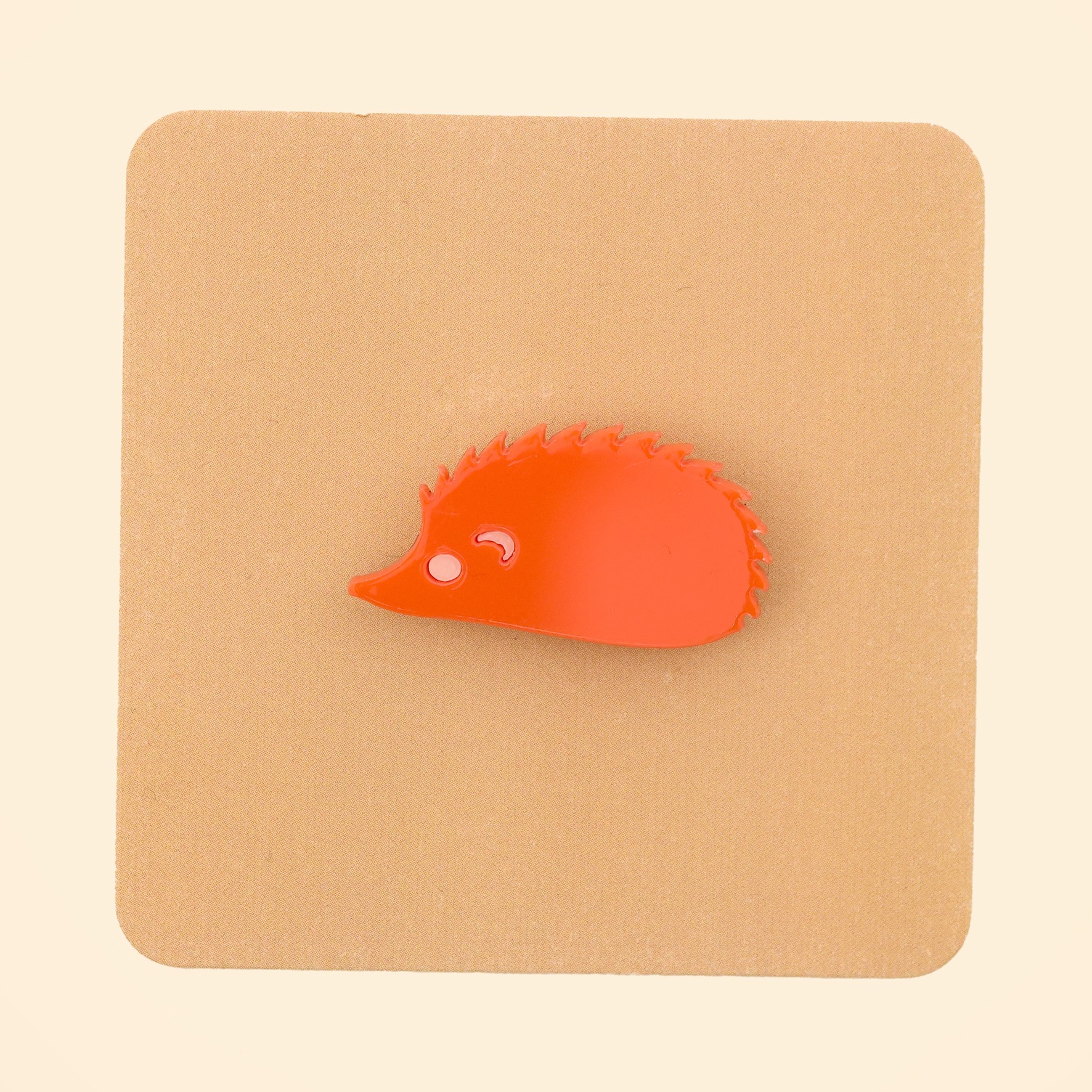 Ed hedgehog brooch