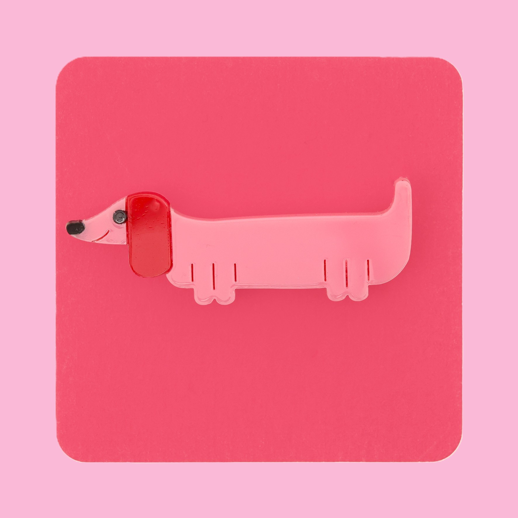 audrey dachshund brooch