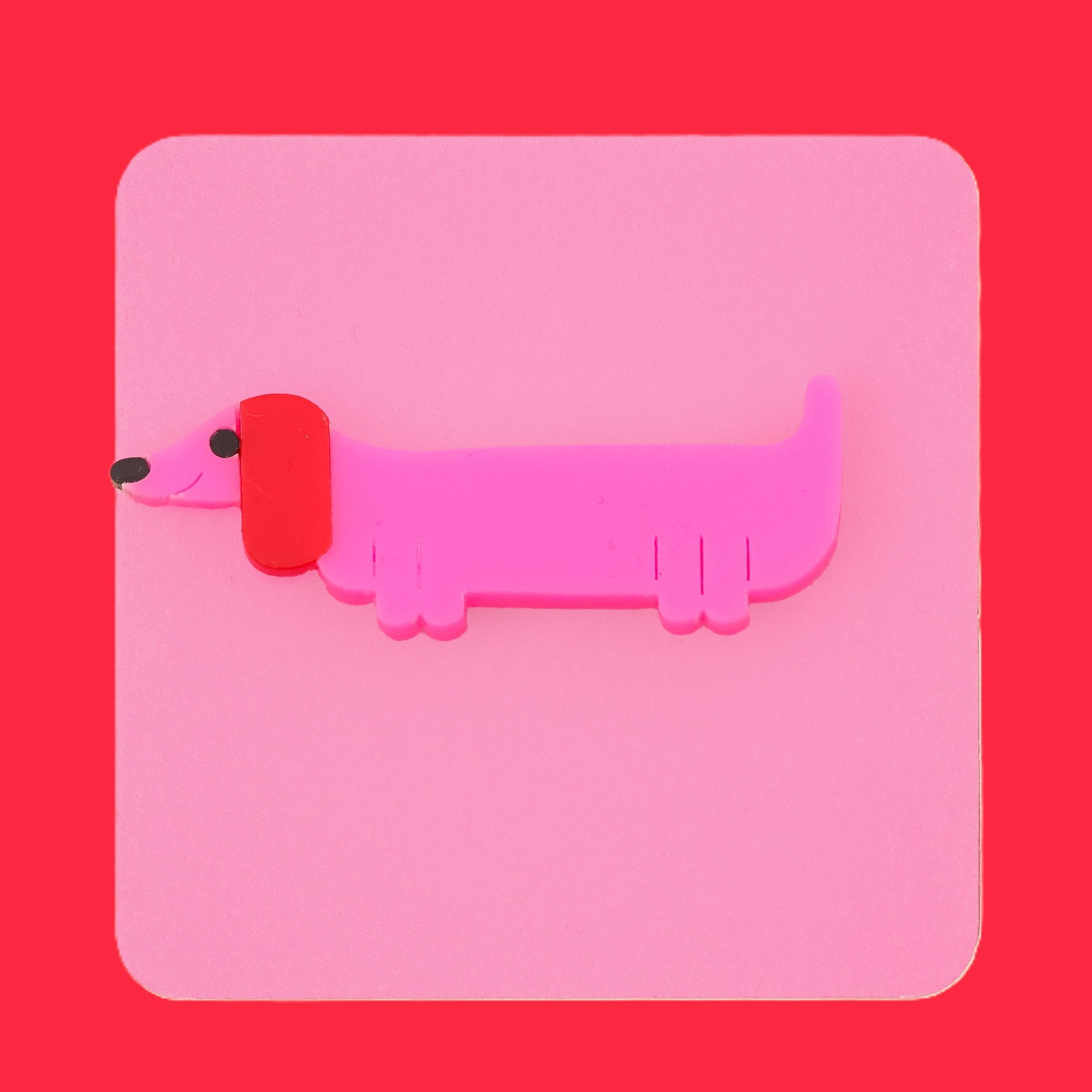 Audrey dachshund brooch