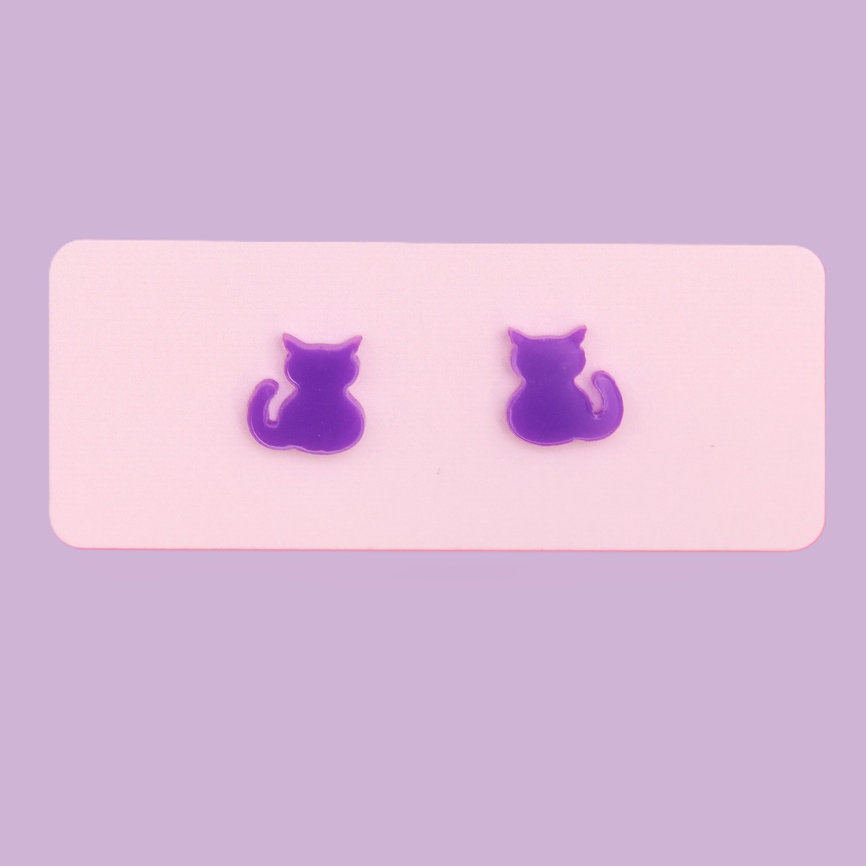 pepper cat earrings