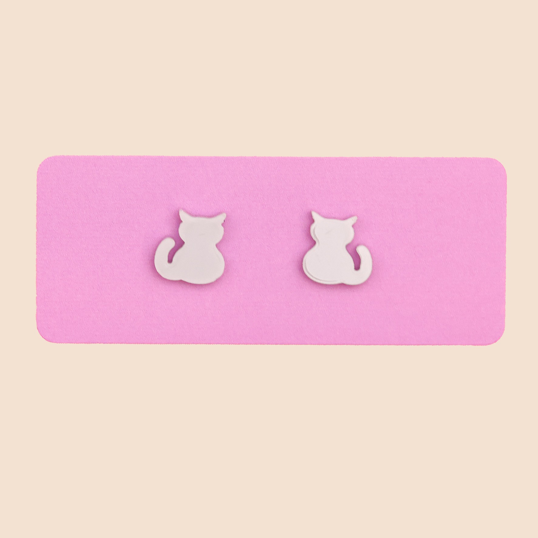 pepper cat earrings