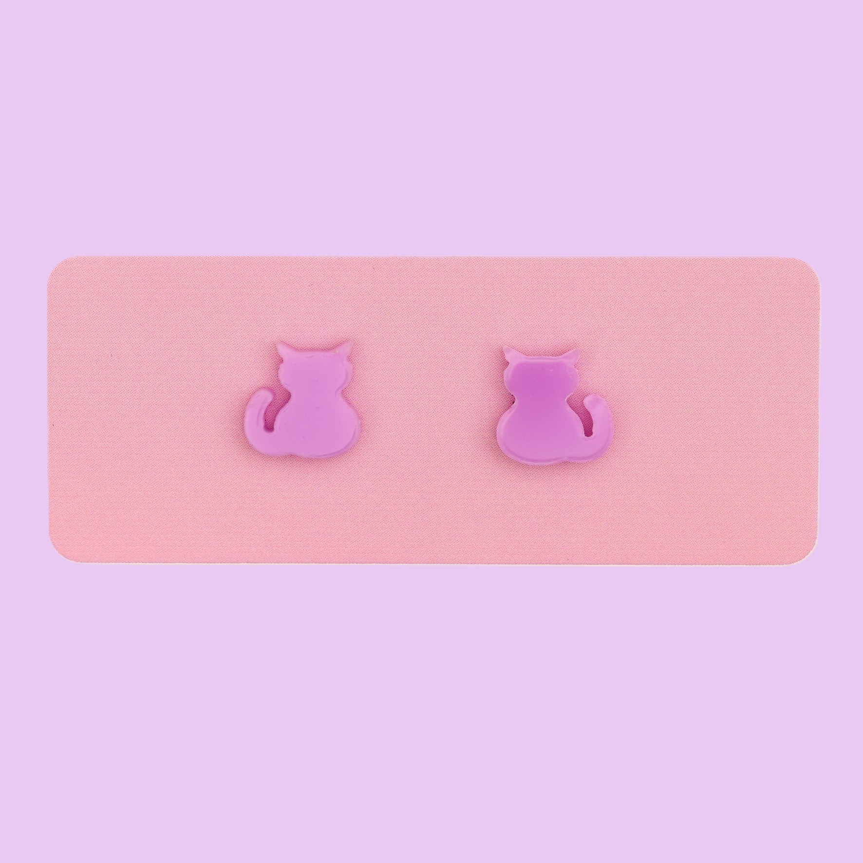 pepper cat earrings