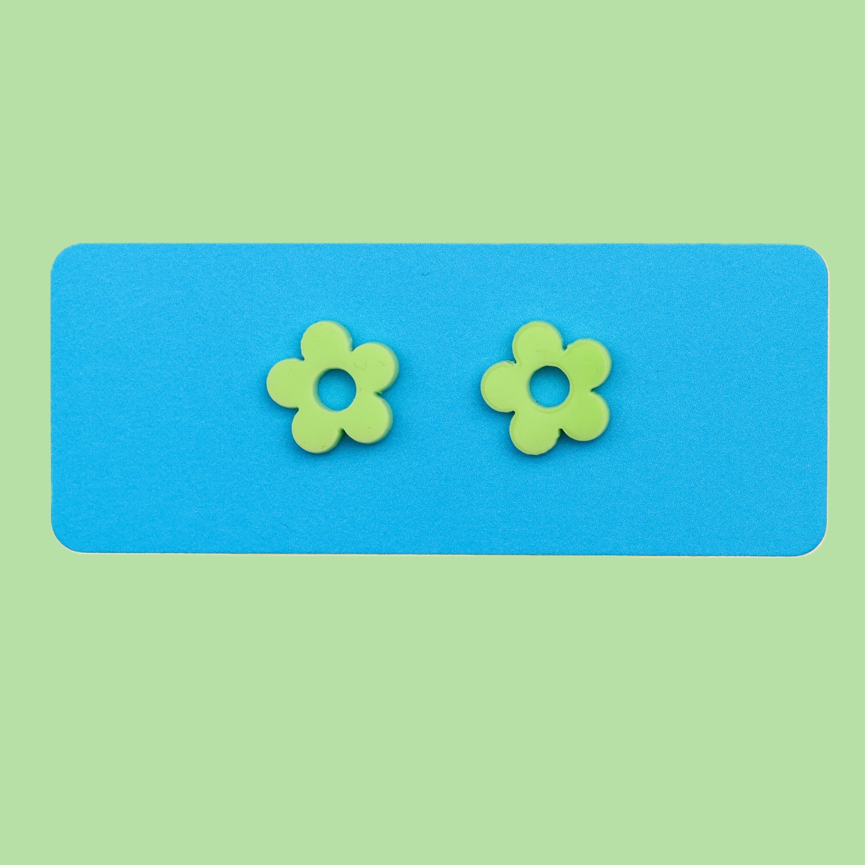 annie flower earrings