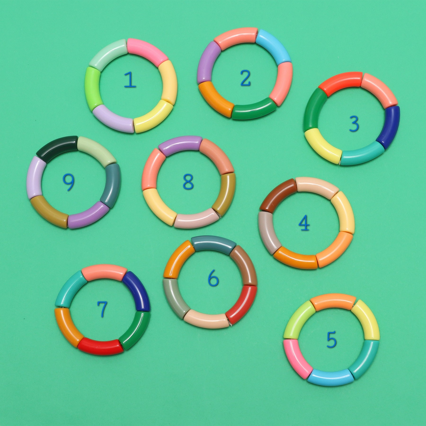 Bea colourblock bracelet