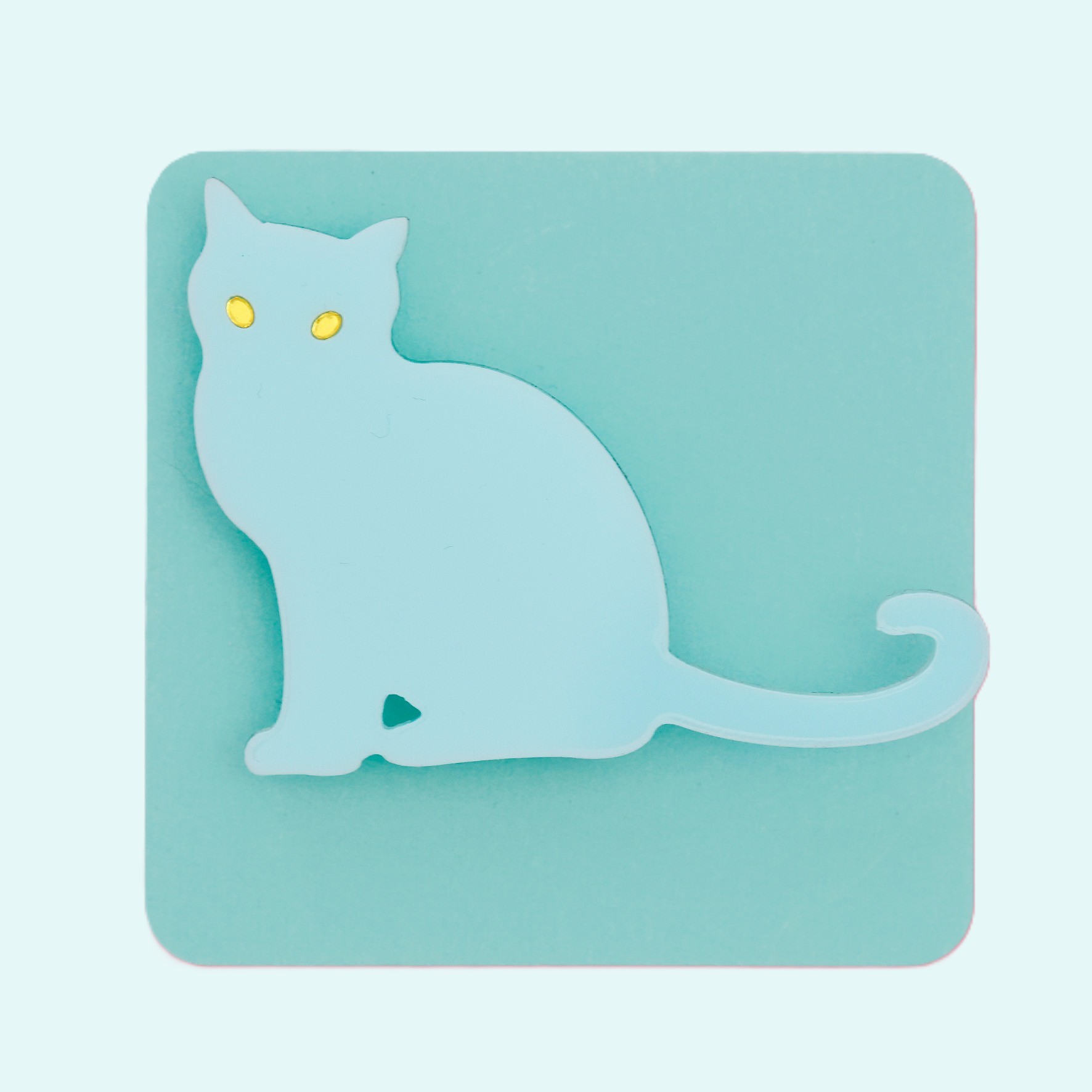 hallfy cat brooch