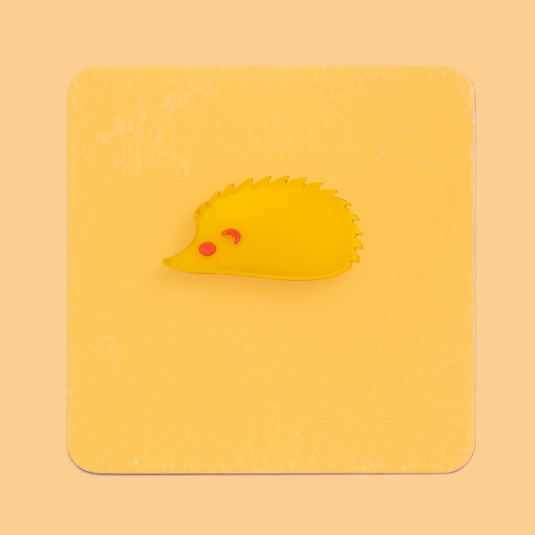 Ed hedgehog brooch