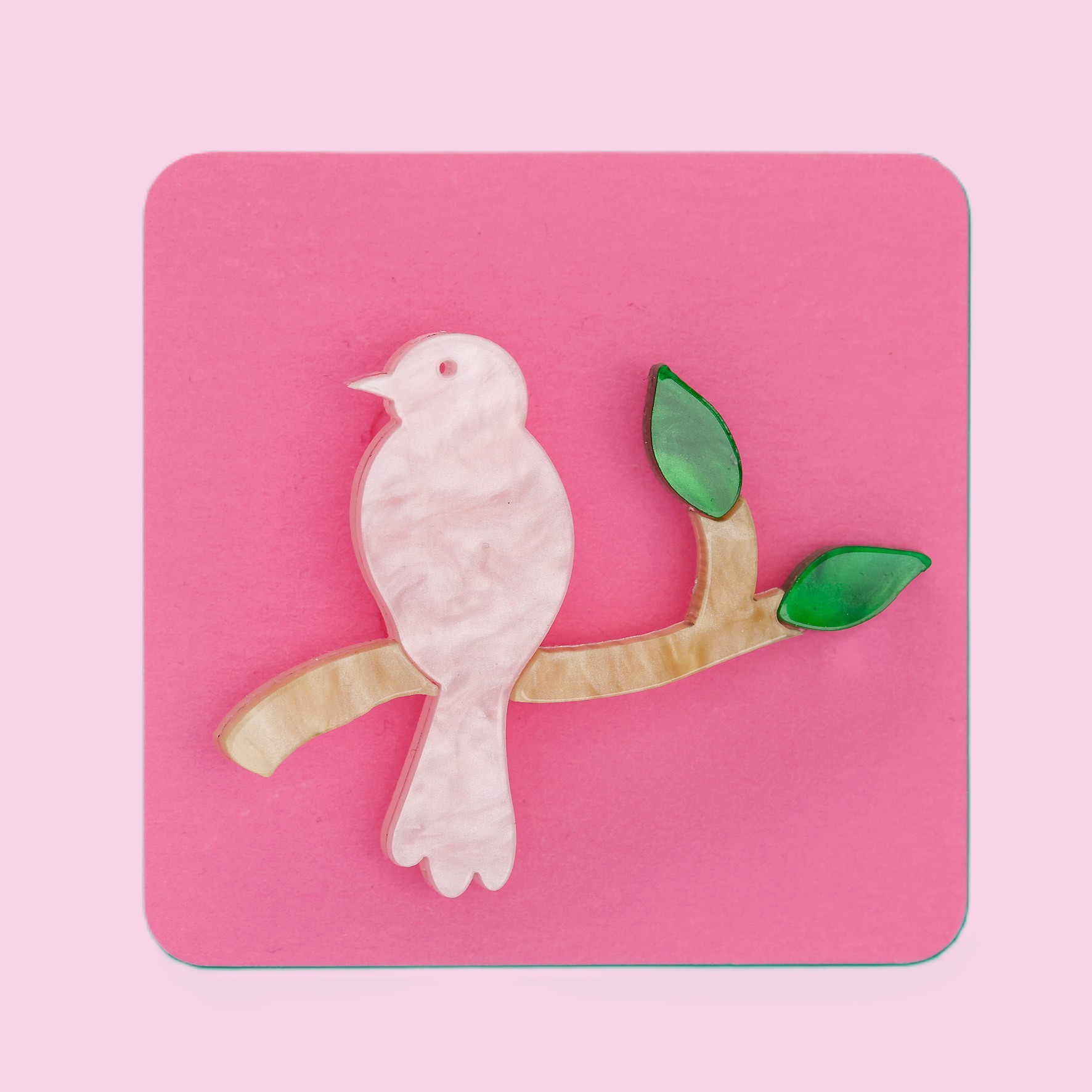 Billy outdoors bird brooch