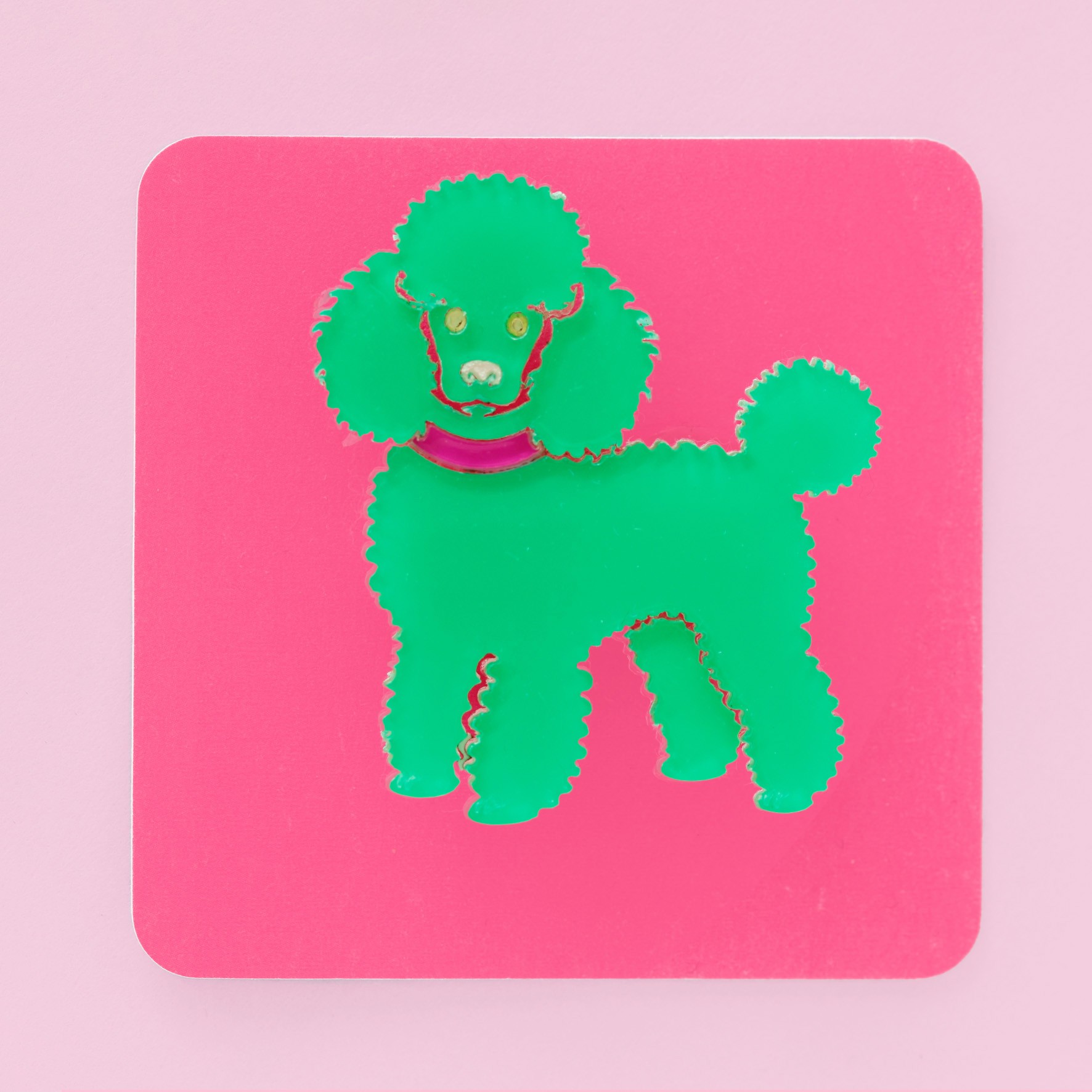 Elise poddle brooches
