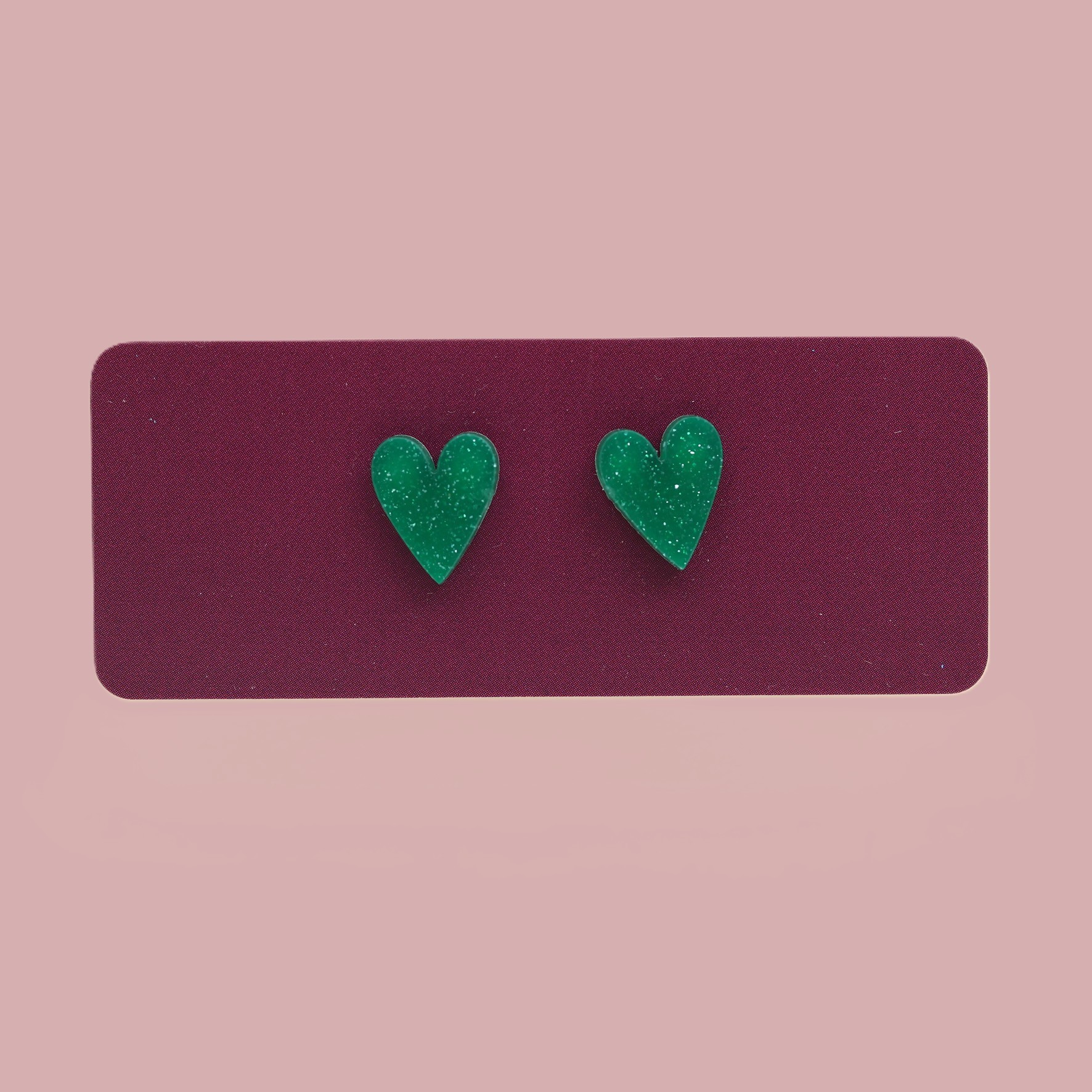 Evie heart earrings