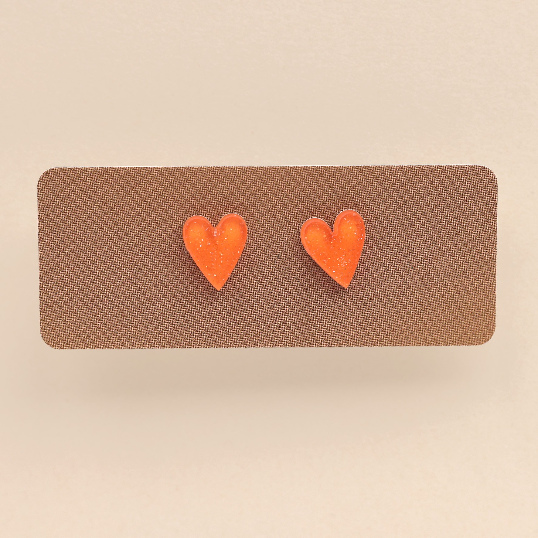 Evie heart earrings