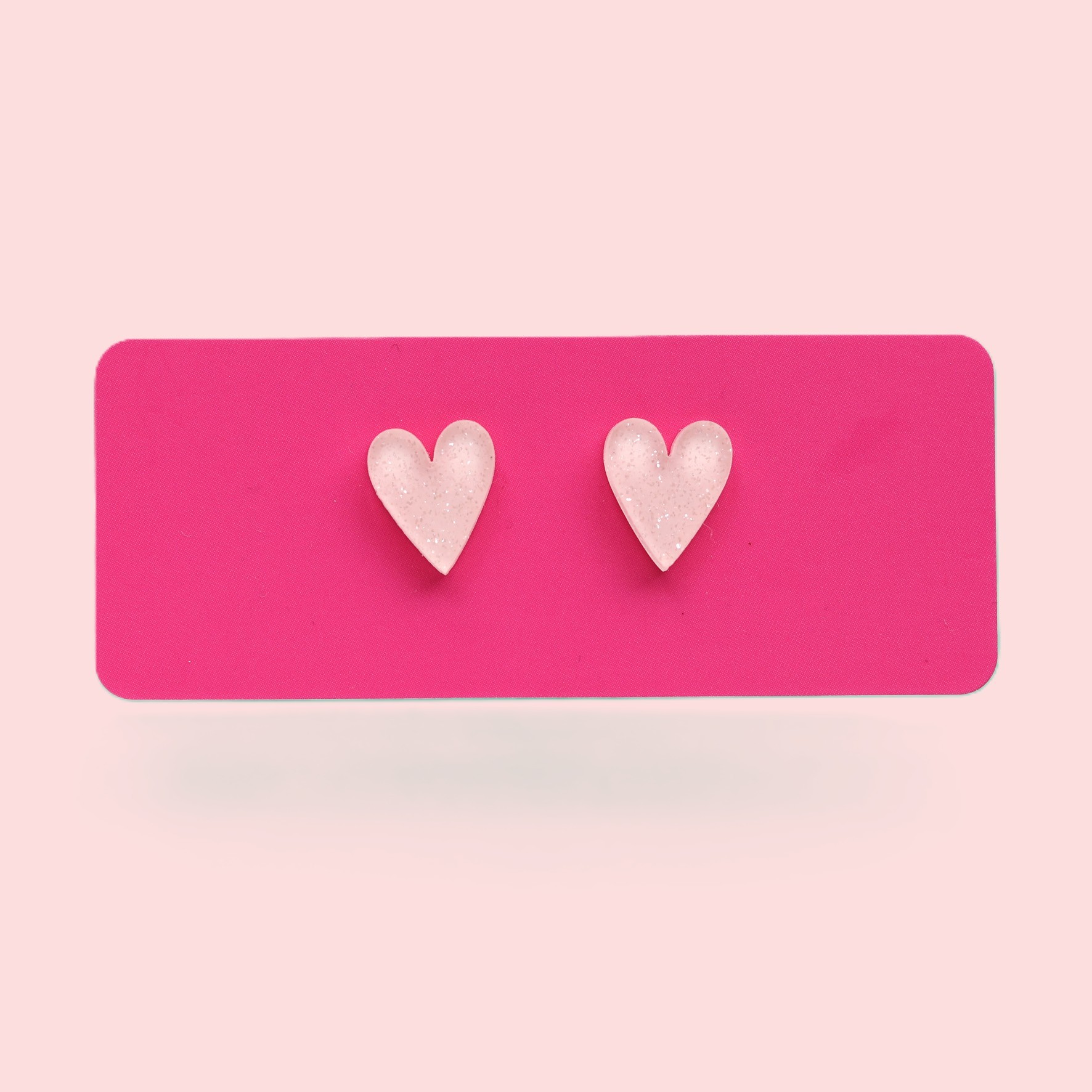 evie heart earrings
