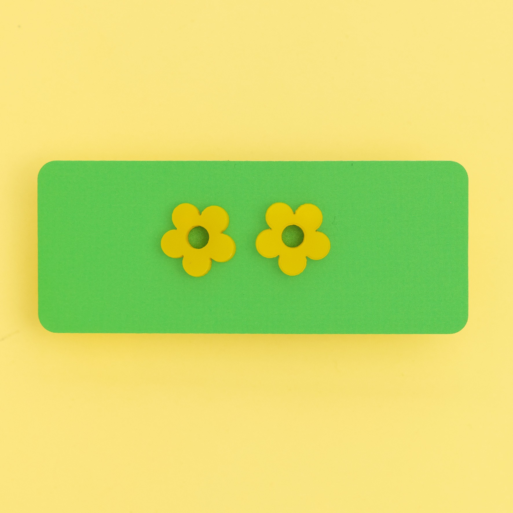 annie flower earrings