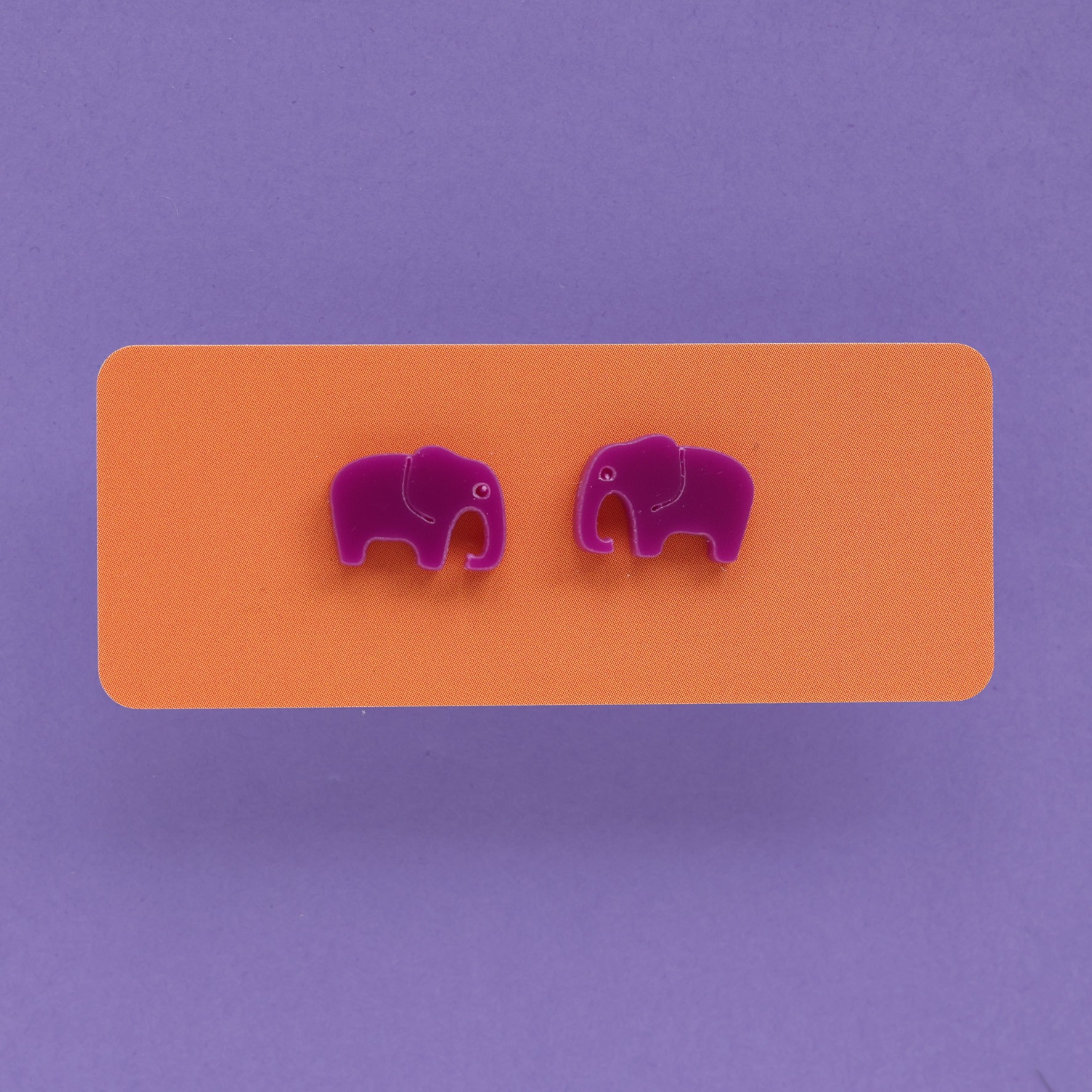 ernest elephant earrings