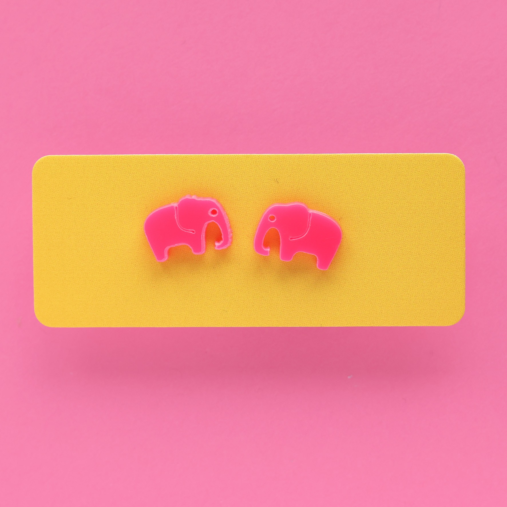 ernest elephant earrings